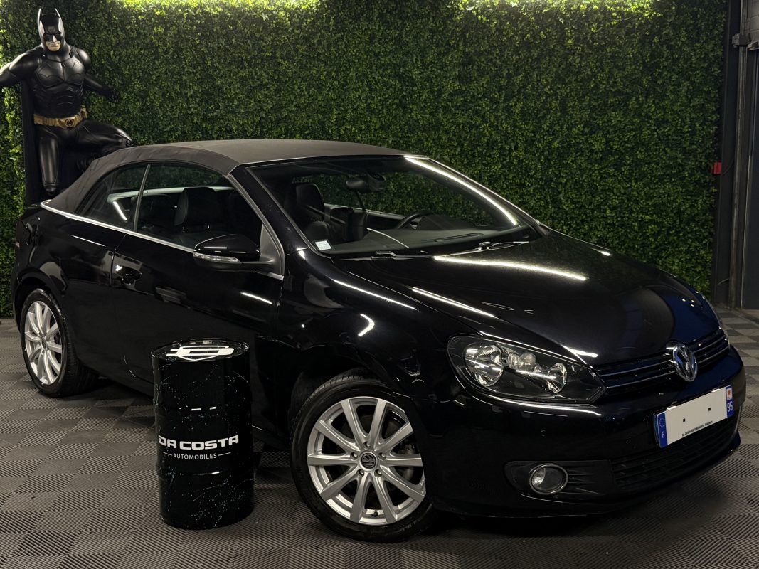 Volkswagen Golf 6 VI CABRIOLET 1.2 TSI 105 Cv CARAT / ORIGINE FRANCE CRIT AIR 1 BVM6 - GARANTIE AN