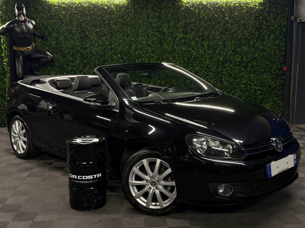Volkswagen Golf 6 VI CABRIOLET 1.2 TSI 105 Cv CARAT / ORIGINE FRANCE CRIT AIR 1 BVM6 - GARANTIE AN
