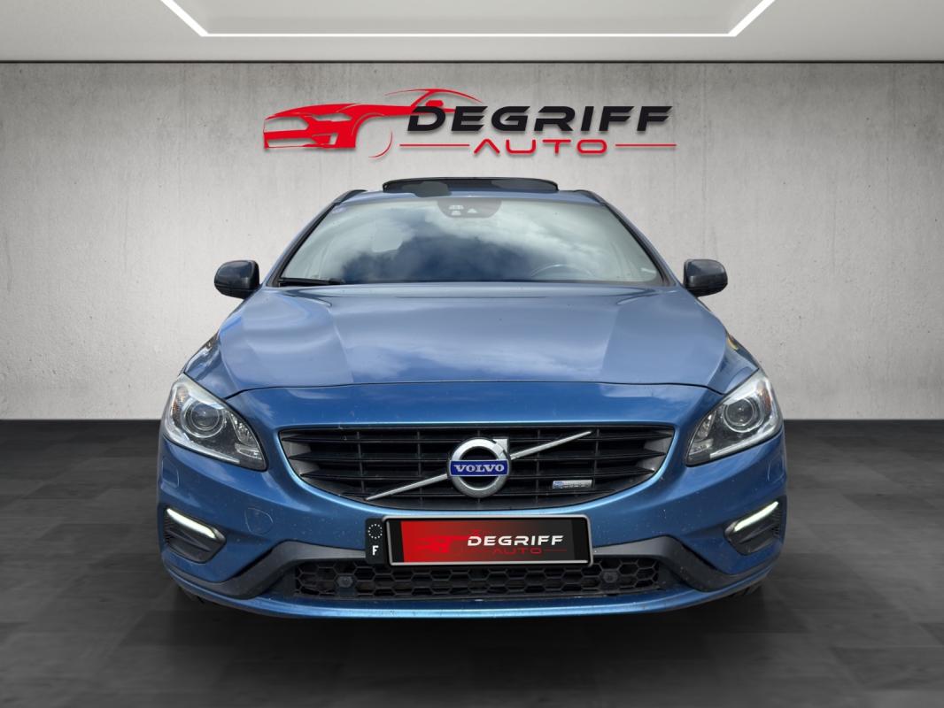 Volvo V60 D6 AWD 215 + 68 ch R-Design Geartronic A