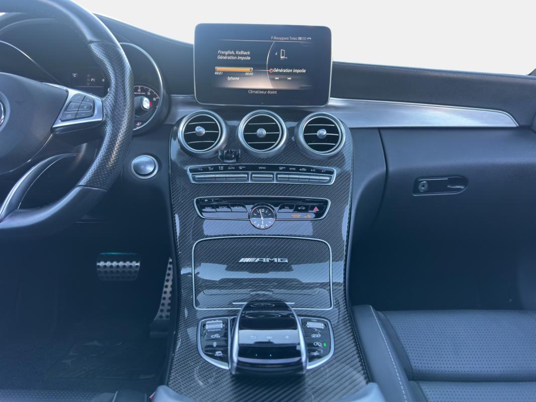 Mercedes-Benz Classe C c63 AMG S Coupe V8 BI-TURBO 510 CH EDITION