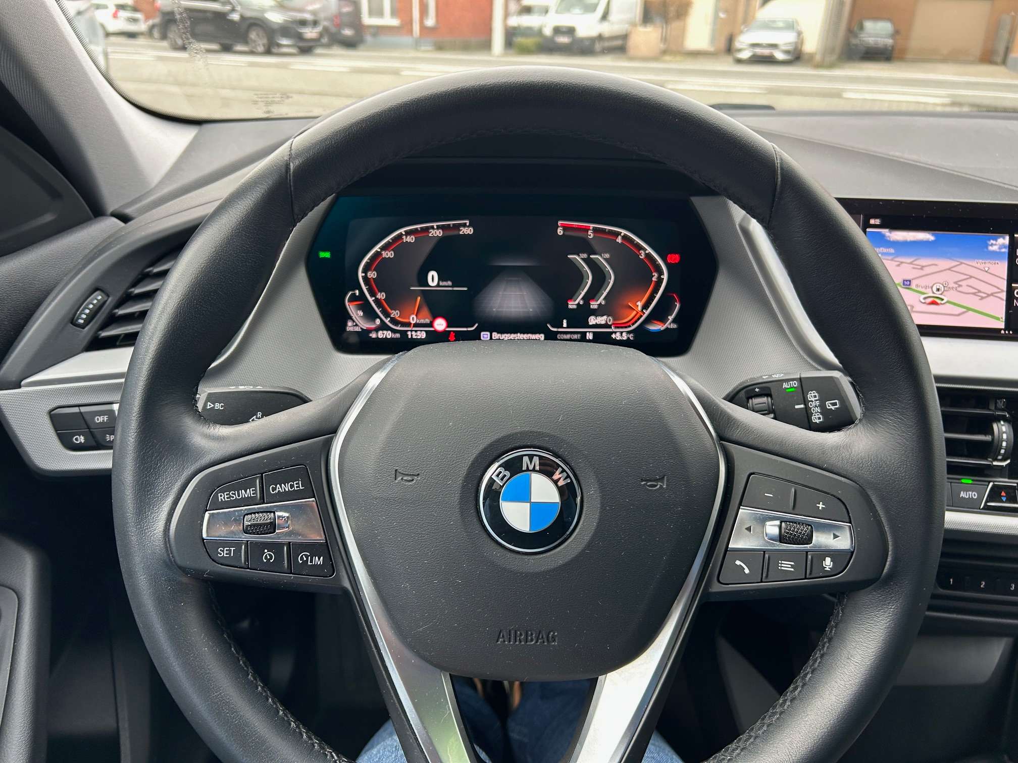 BMW 116 d Alu16"/Led/Leder/Gps/Pdc/Carplay *1j garantie*