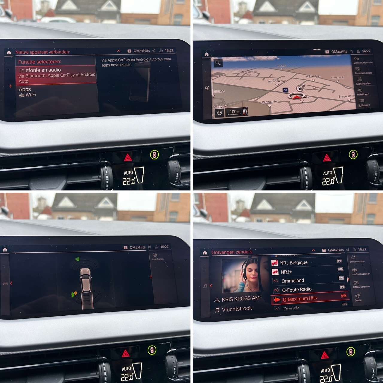 BMW 116 d Alu16"/Led/Leder/Gps/Pdc/Carplay *1j garantie*