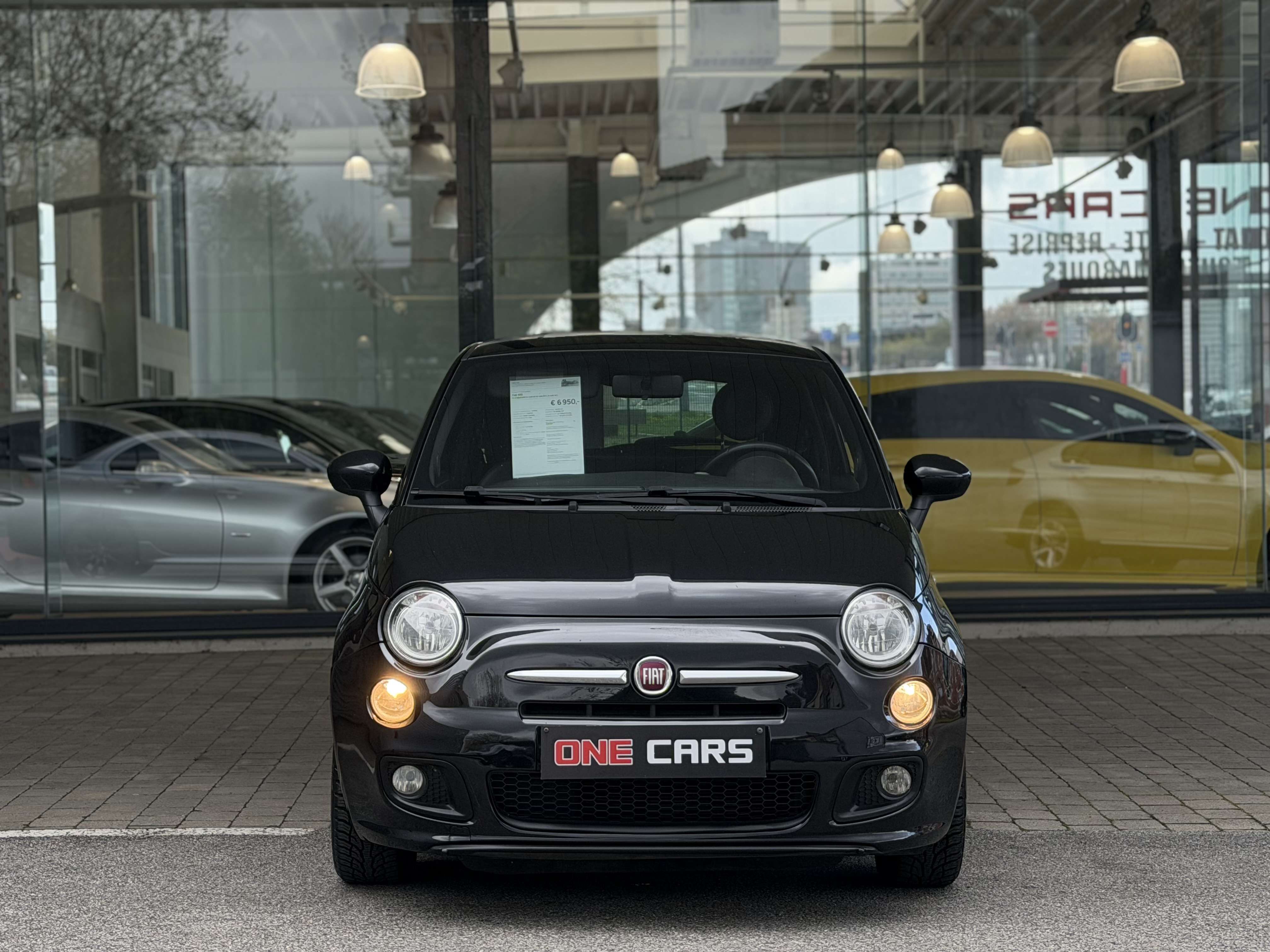Fiat 500 S 1.2i Sport AIRCO-CUIR-VE-VC-USB-MP3-JA-GAR 1AN