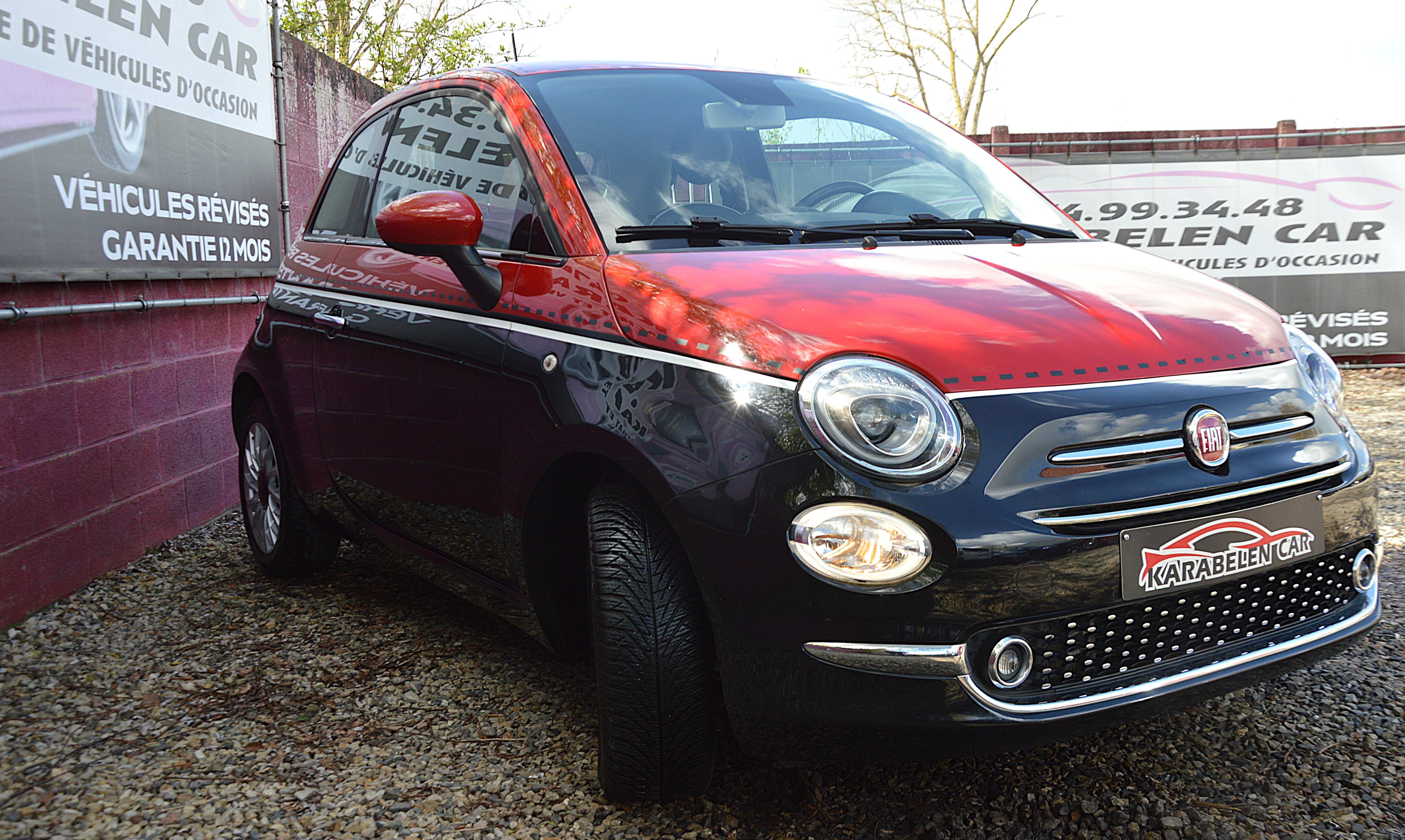 Fiat 500 1.2i Eleganza CARPLAY SENS AR CLIM 41.444KM