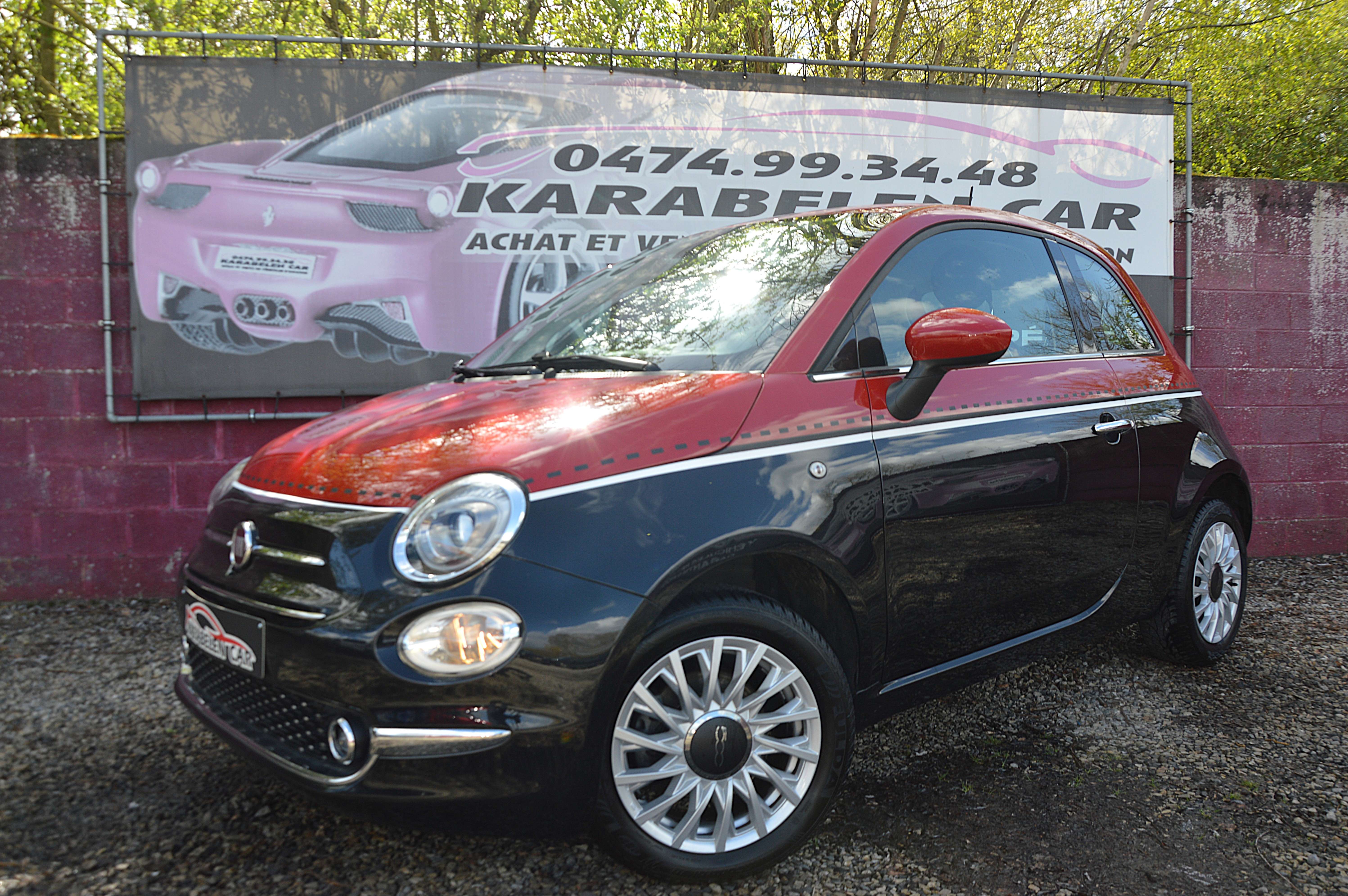 Fiat 500 1.2i Eleganza CARPLAY SENS AR CLIM 41.444KM