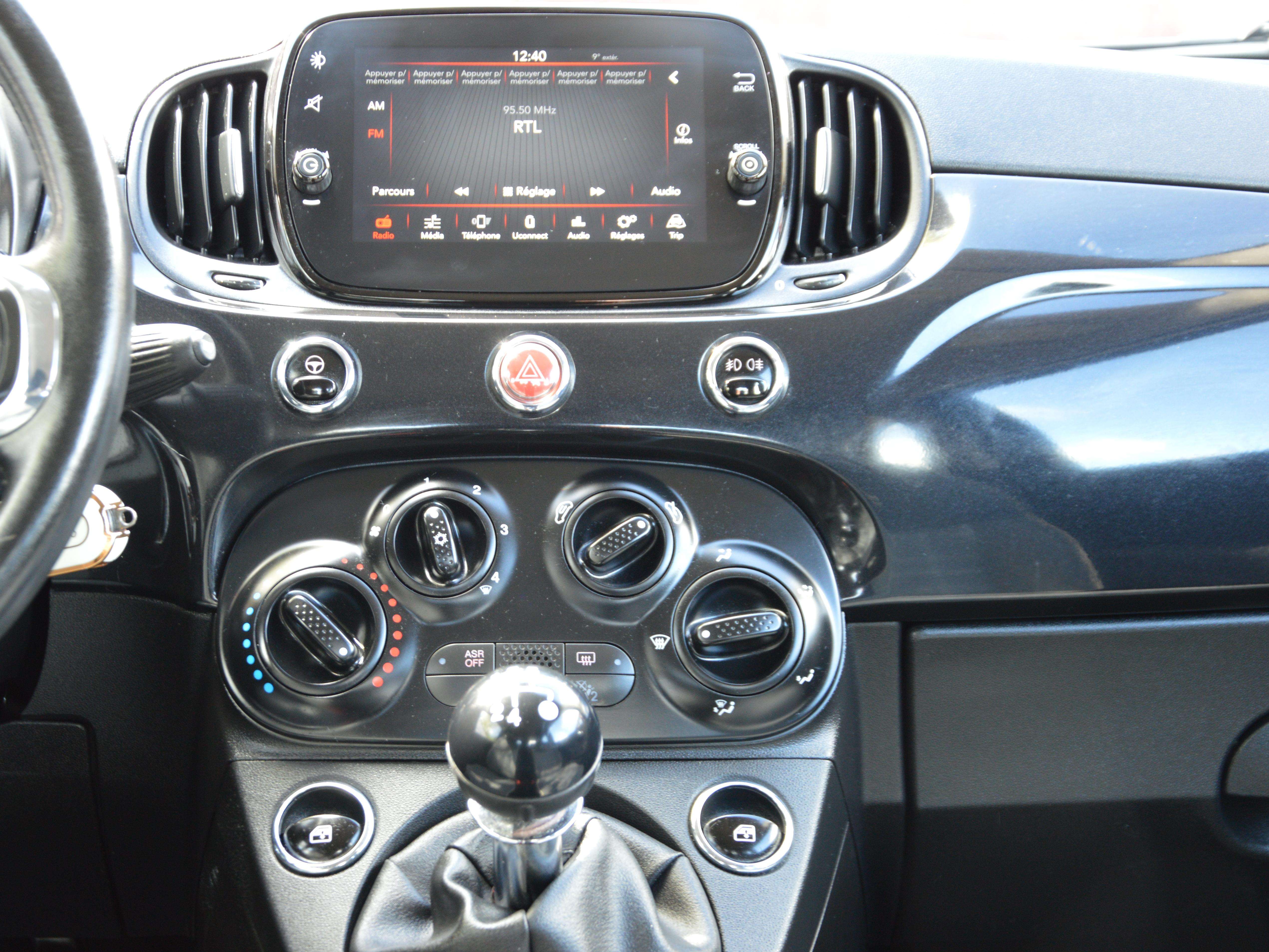 Fiat 500 1.2i Eleganza CARPLAY SENS AR CLIM 41.444KM