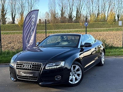 Audi A5 CABRIOLET 1.8 TFSI 160CH AMBITION LUXE * 138.000KM * CUIR * LED * GARANTIE