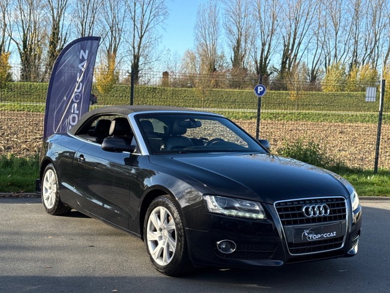 Audi A5 CABRIOLET 1.8 TFSI 160CH AMBITION LUXE * 138.000KM * CUIR * LED * GARANTIE