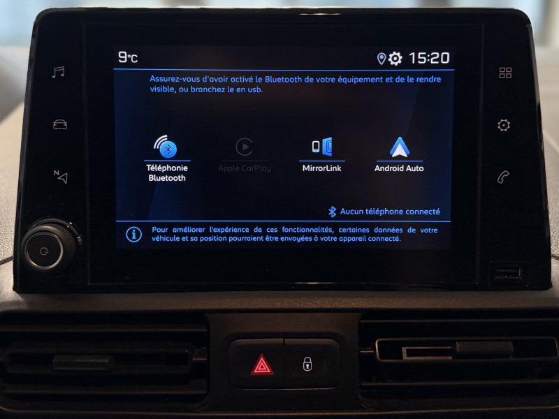 Peugeot PARTNER / PRIX HT 11 641,67 / STANDARD 650KG BLUEHDI 100CH S&S PREMIUM