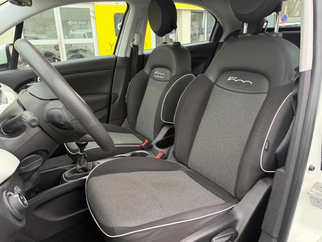 Fiat 500 X 1.3 MJT 95 POP 4X2 2EME MAIN-ENTRETIEN COMPLET A JOUR-CONNEXION TELEPHONE-RADAR DE RECUL