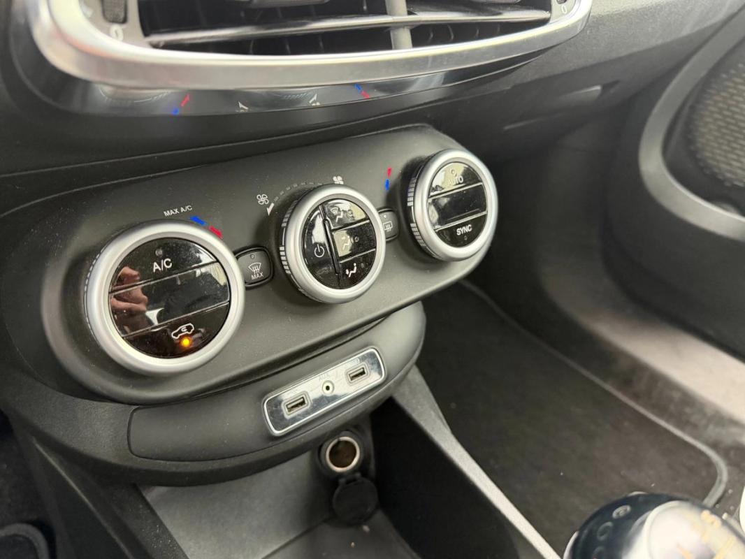Fiat 500 X 1.3 MJT 95 POP 4X2 2EME MAIN-ENTRETIEN COMPLET A JOUR-CONNEXION TELEPHONE-RADAR DE RECUL