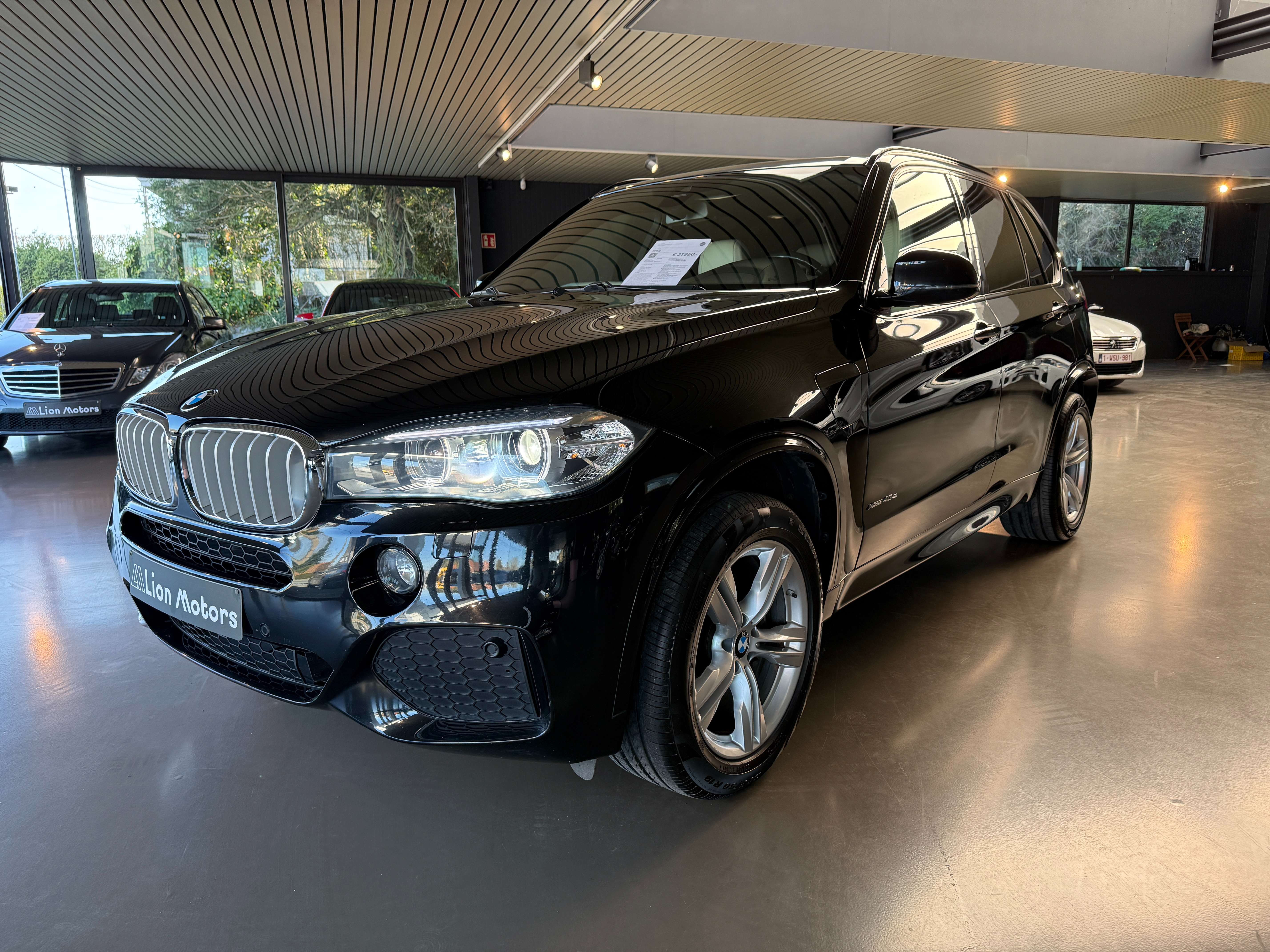 BMW X5 40e BENZINE+HYBRIDE*M-SPORT*PANODAK*LEDER*GPS