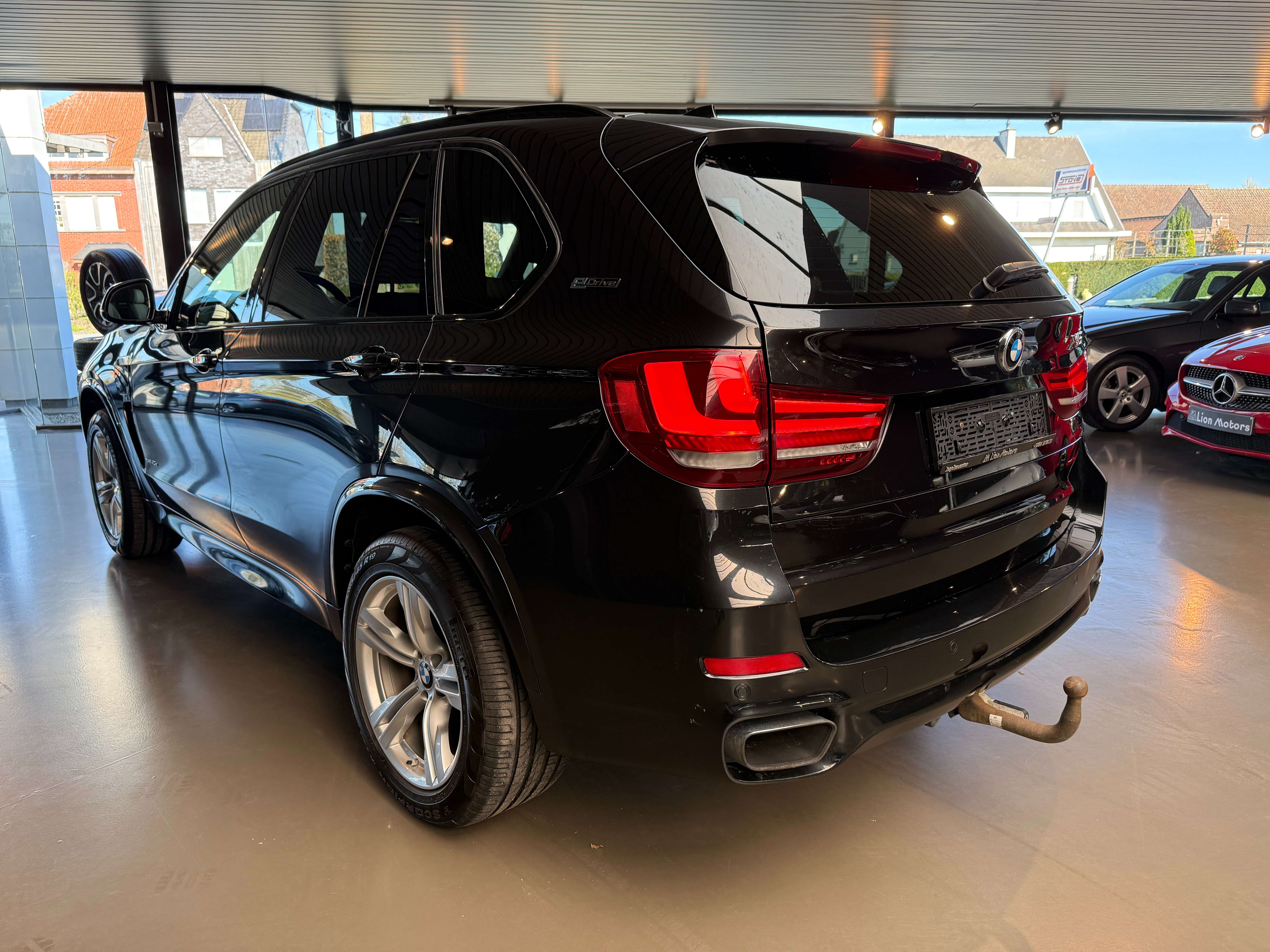 BMW X5 40e BENZINE+HYBRIDE*M-SPORT*PANODAK*LEDER*GPS