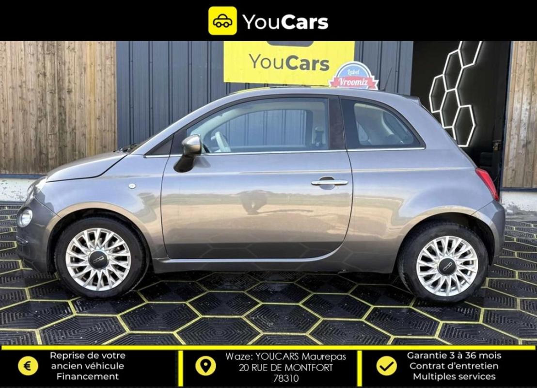 Fiat 500 III Phase 3 1.0 69 cv DOLCE VITA TOIT PANORAMIQUE REGULATEUR
