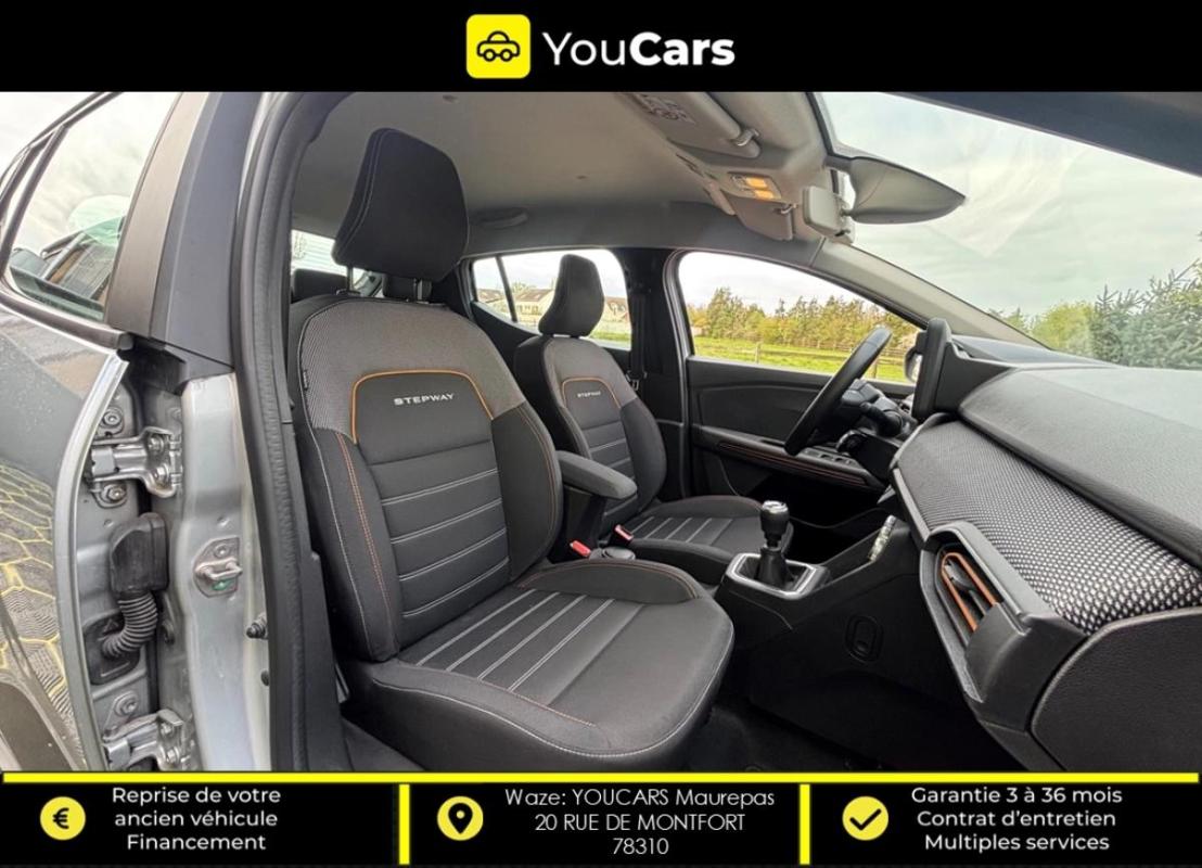 Dacia Sandero STEPWAY 1.0 TCE 90 COMFORT ENTRETIEN A JOUR CARPLAY RADAR DE RECUL