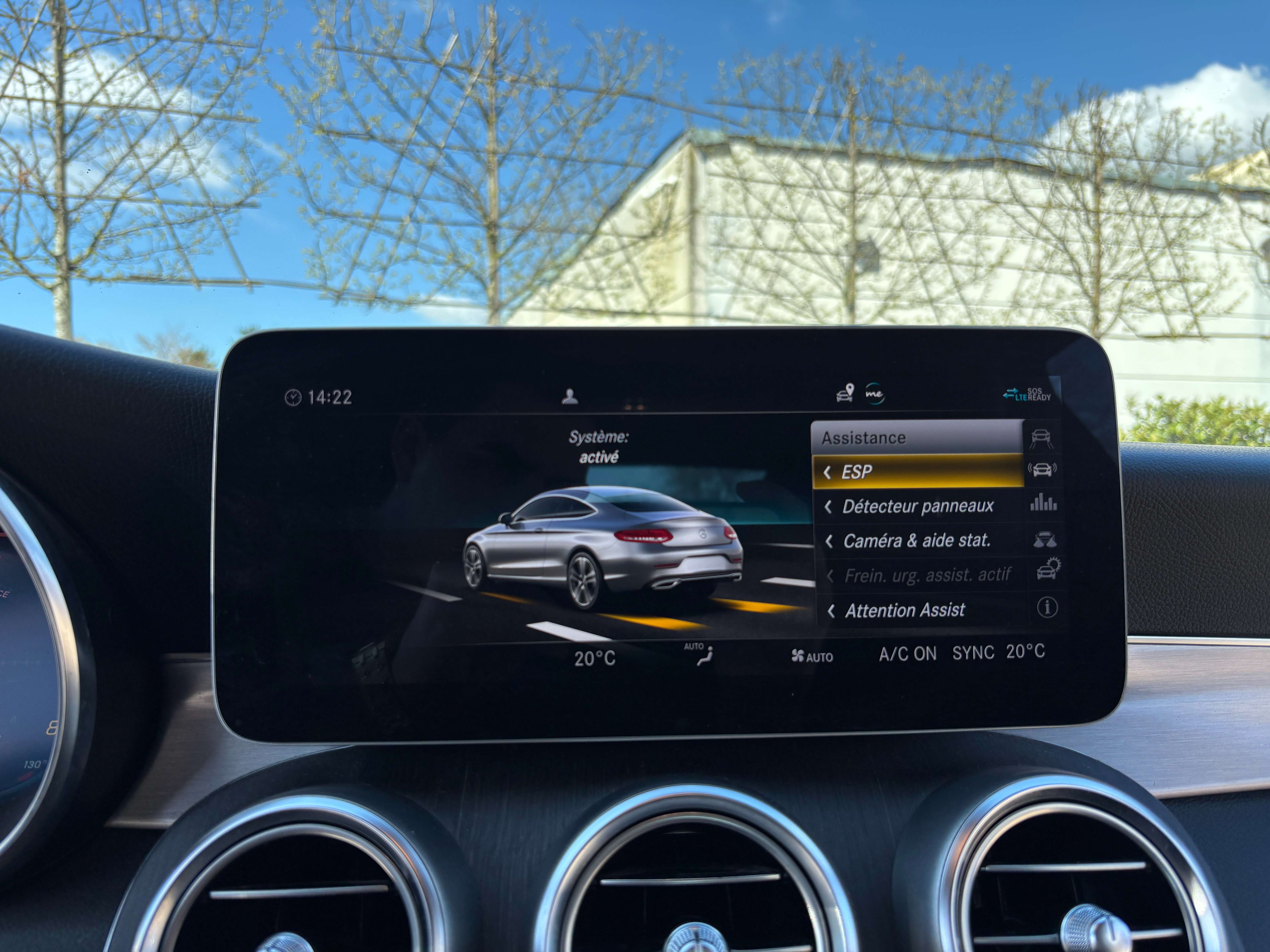 Mercedes-Benz C 200 Coupe *PACK AMG*CARPLAY*LED*CAMERA*GARANTIE* thumbnail