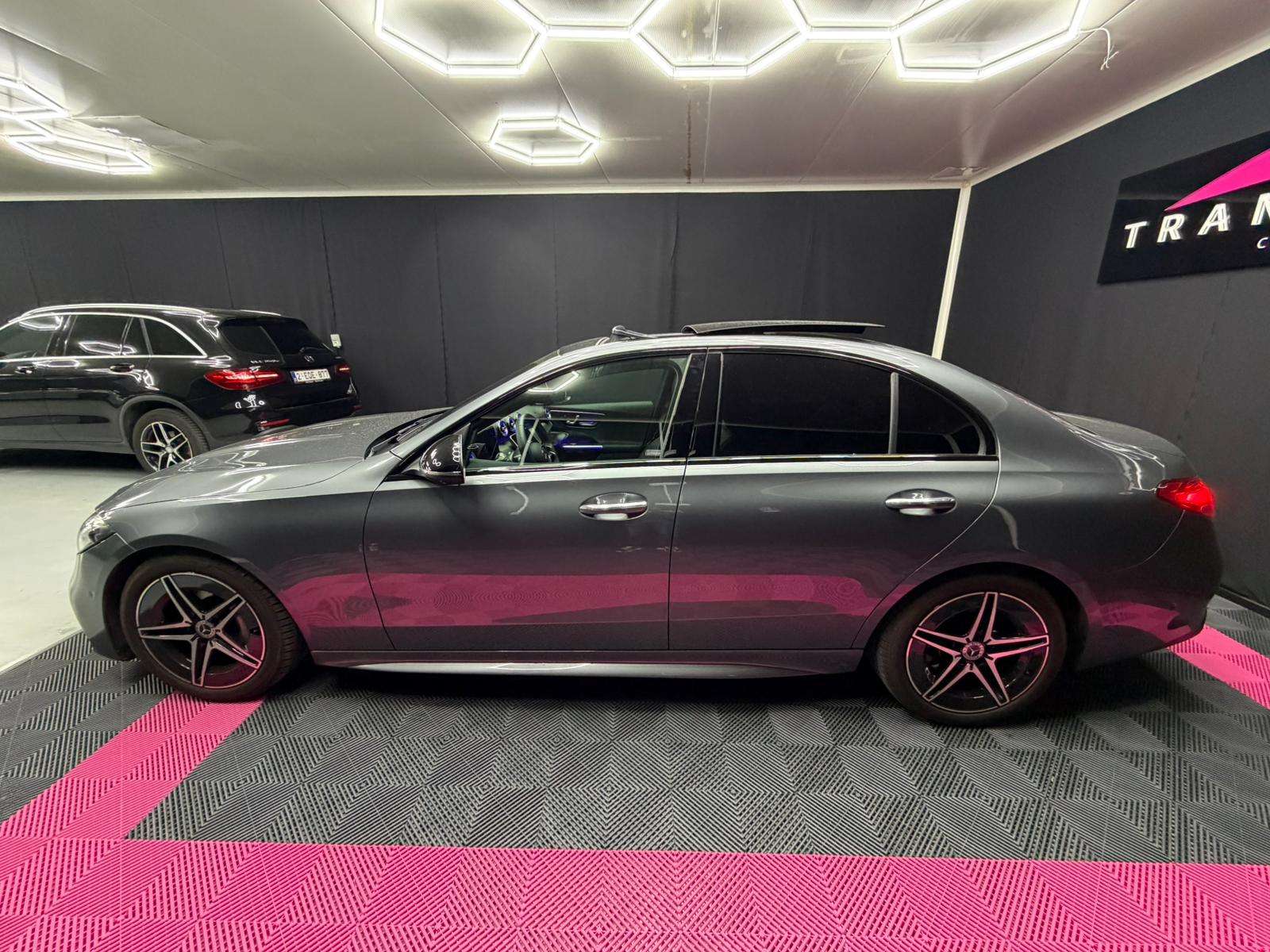 Mercedes-Benz C 200 AMG LINE / FULL OPTIONS / 1 OWNER / GARANTIE MERCEDES 06/2028 / BELGE