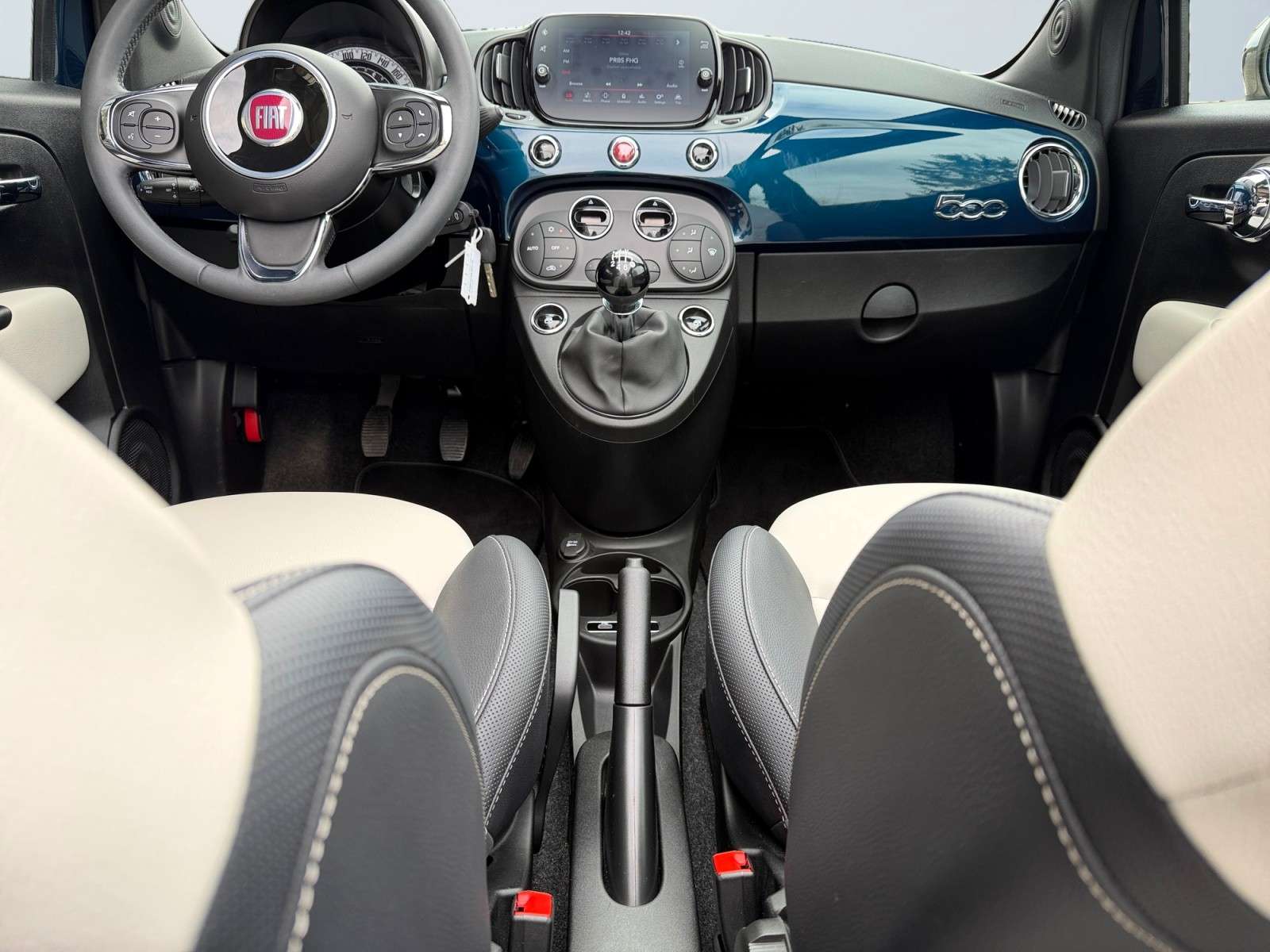 Fiat 500C 1.0i*HYBRID*70PK*DOLCEVITA*AUTOAIRCO*GARANTIE