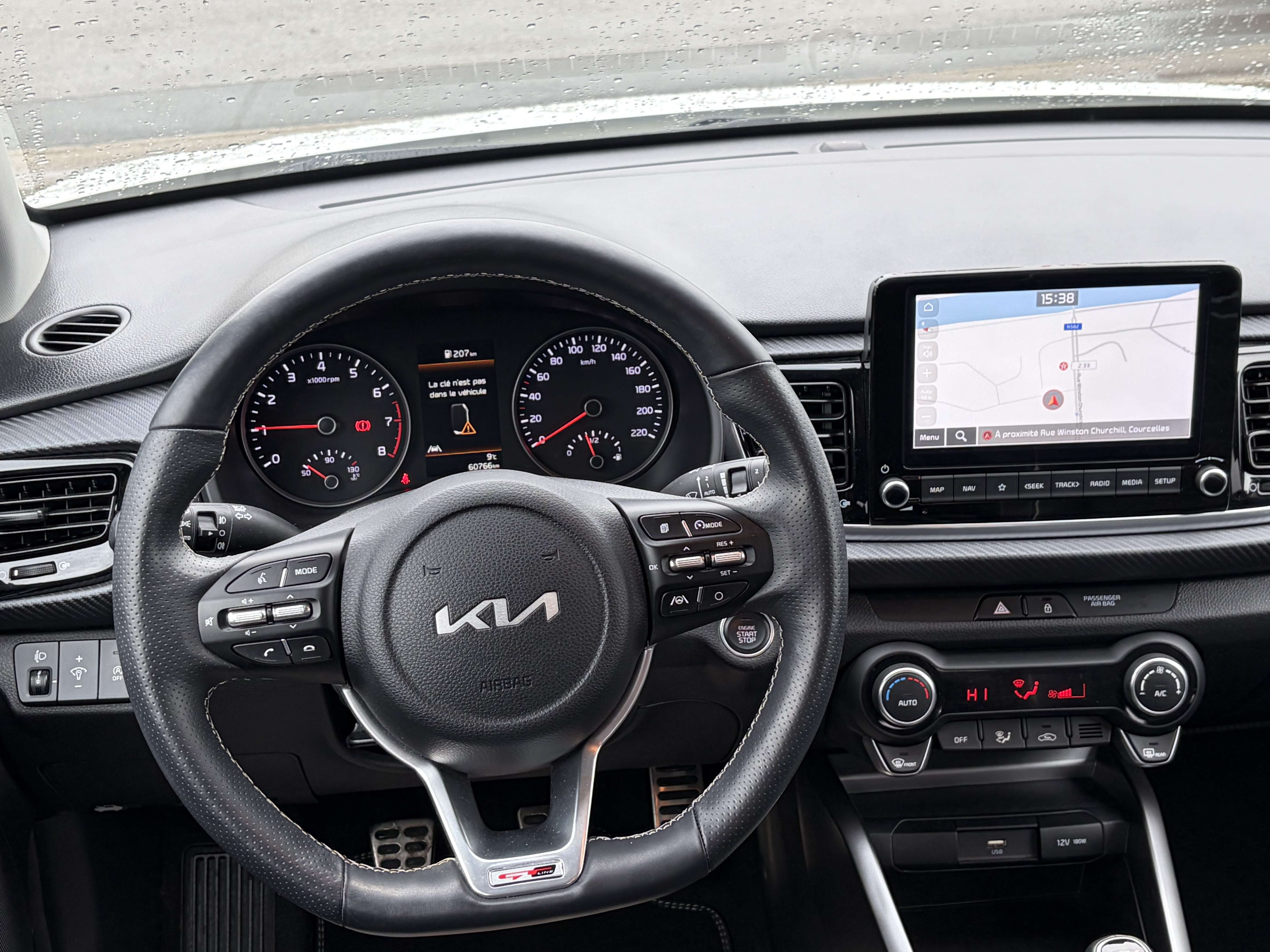 Kia Rio Rio 1.0 T GT Line*GPS*CAMERA*CUIR TISSUS*