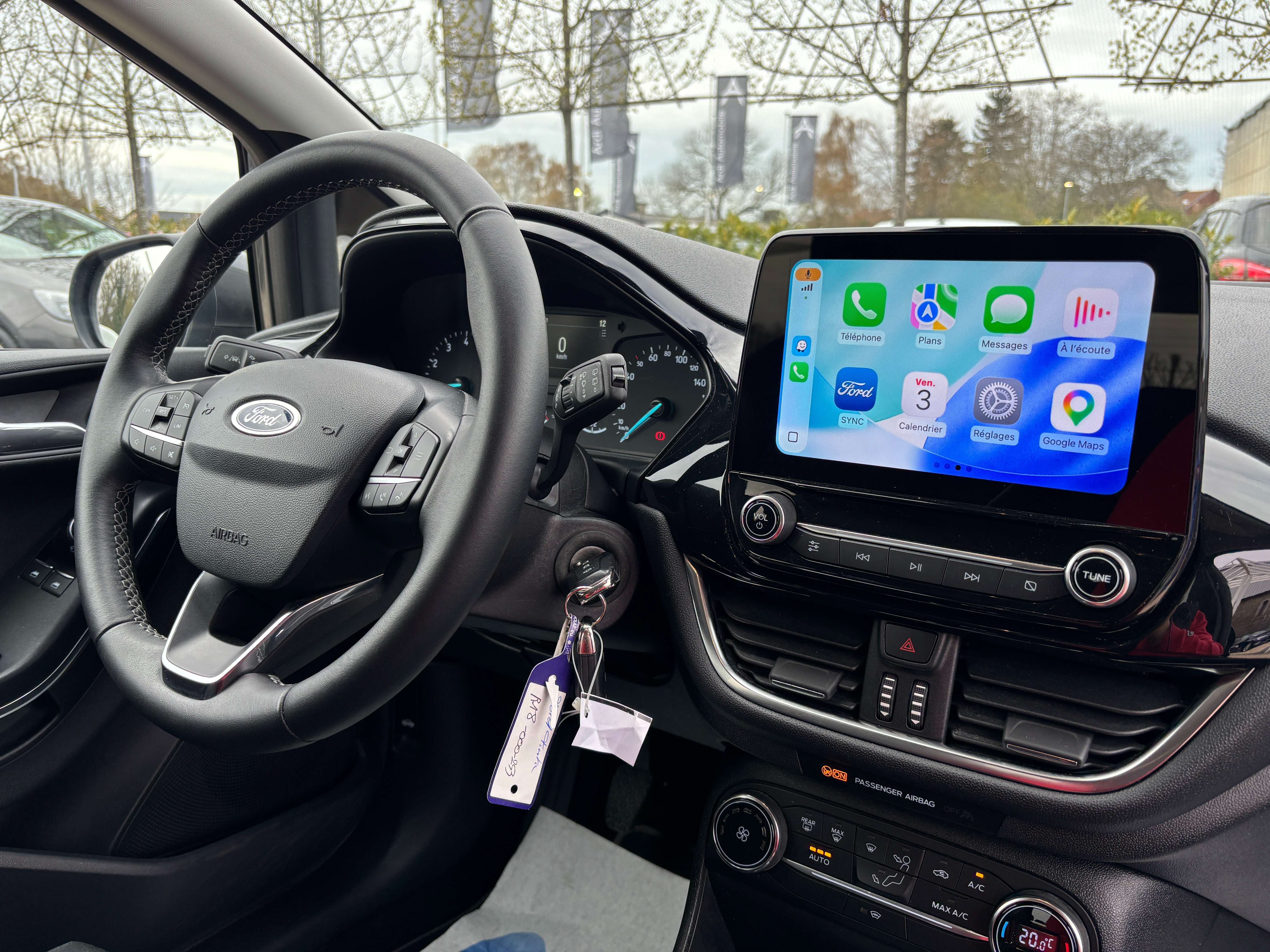 Ford Fiesta 1.0 EcoBoost *CARPLAY*LANE ASSIST*CAPTEUR AR*1ER PROPRIETAIRE*GARANTIE*