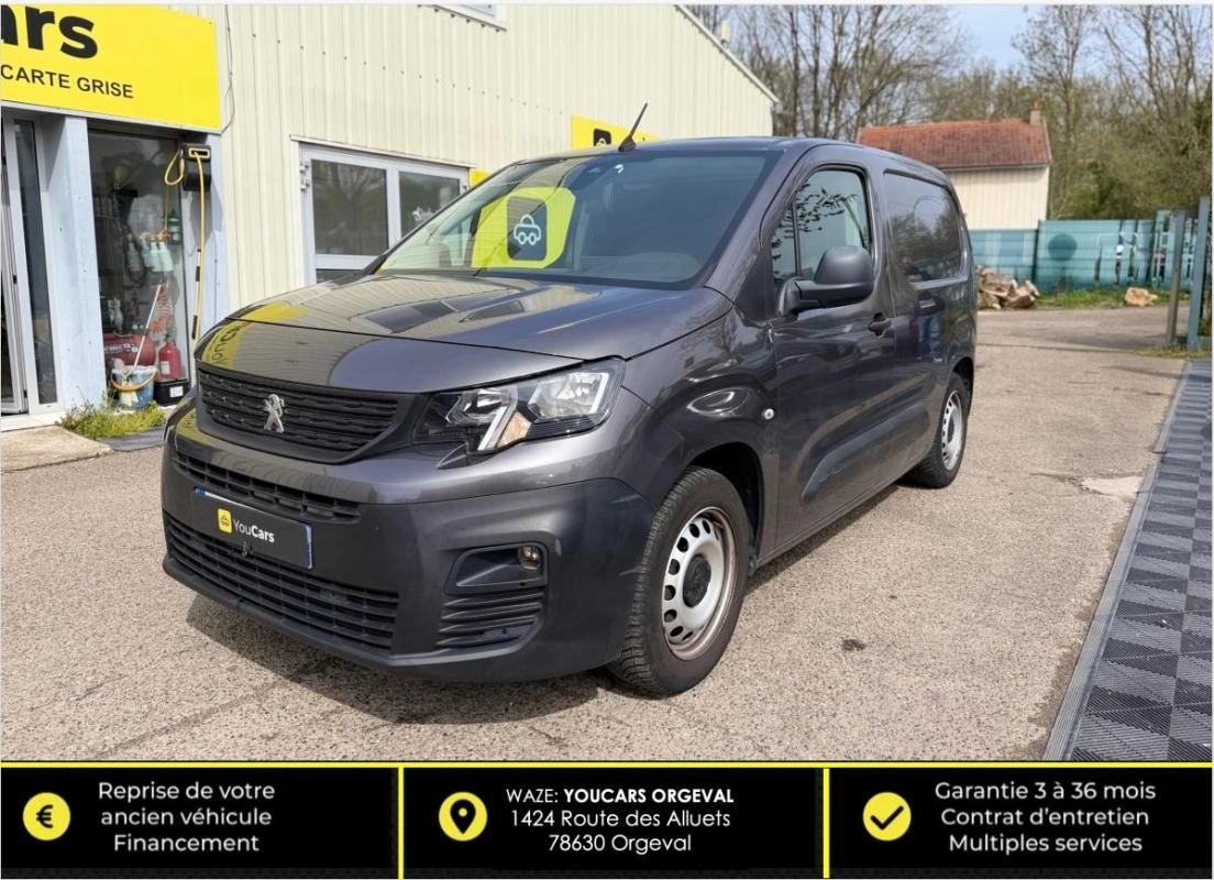 Peugeot Partner Vu 1.5 BlueHDi 16V FAP EAT8 130 cv Boîte auto - CAMÉRA DE RECUL APPLE CARPLAY