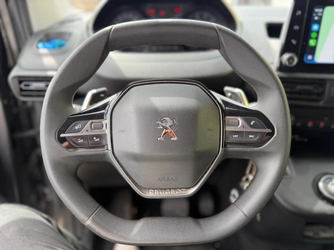 Peugeot Partner Vu 1.5 BlueHDi 16V FAP EAT8 130 cv Boîte auto - CAMÉRA DE RECUL APPLE CARPLAY