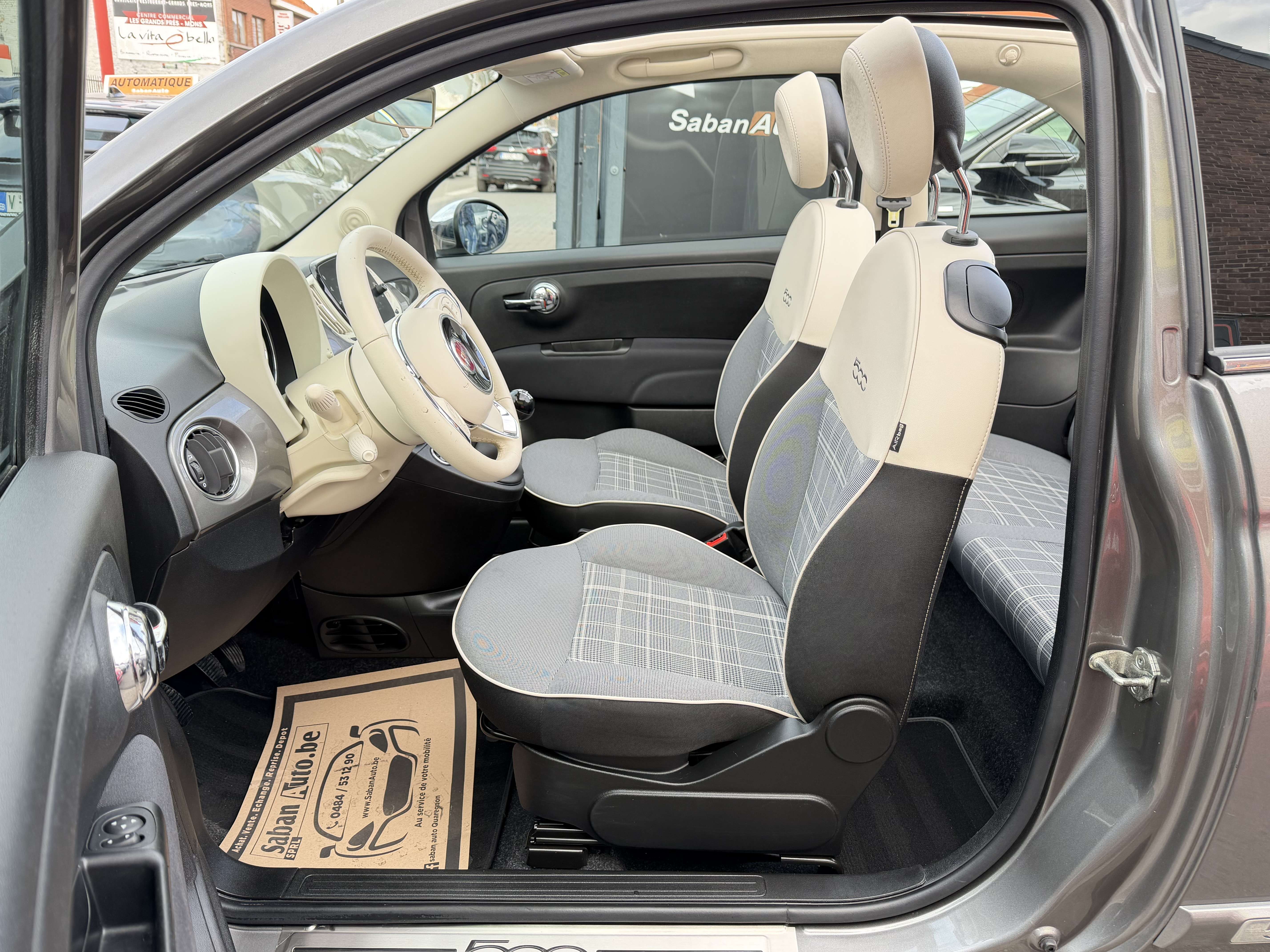 Fiat 500C 500C 1.2i Mirror ° NAVI ° JANTES ° AIRCO ° LED ° G