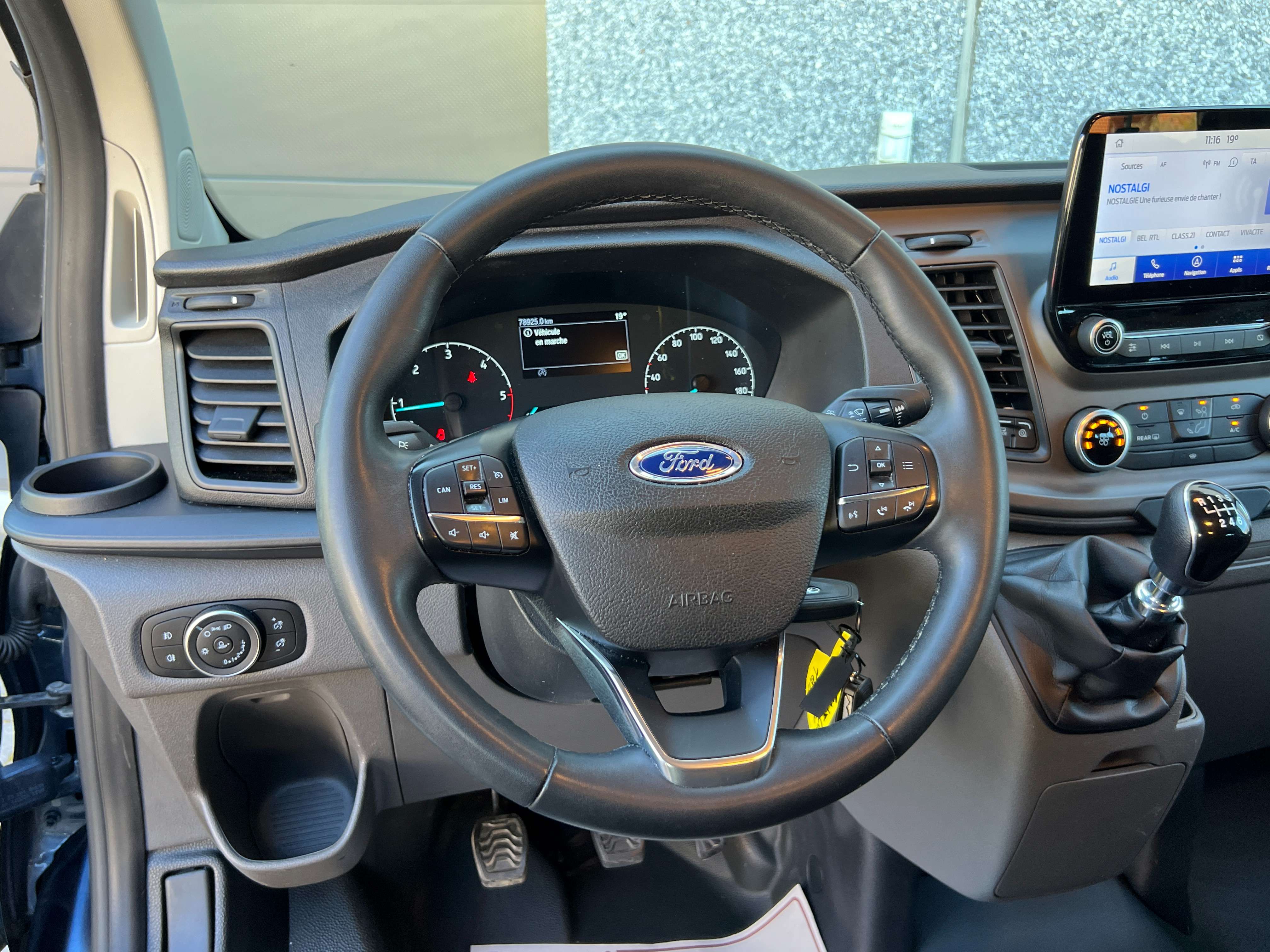 Ford Transit Custom 2.0 TDCi L1H1 ***DOUBLE CABINE 6PLACES/GPS/CLIM***