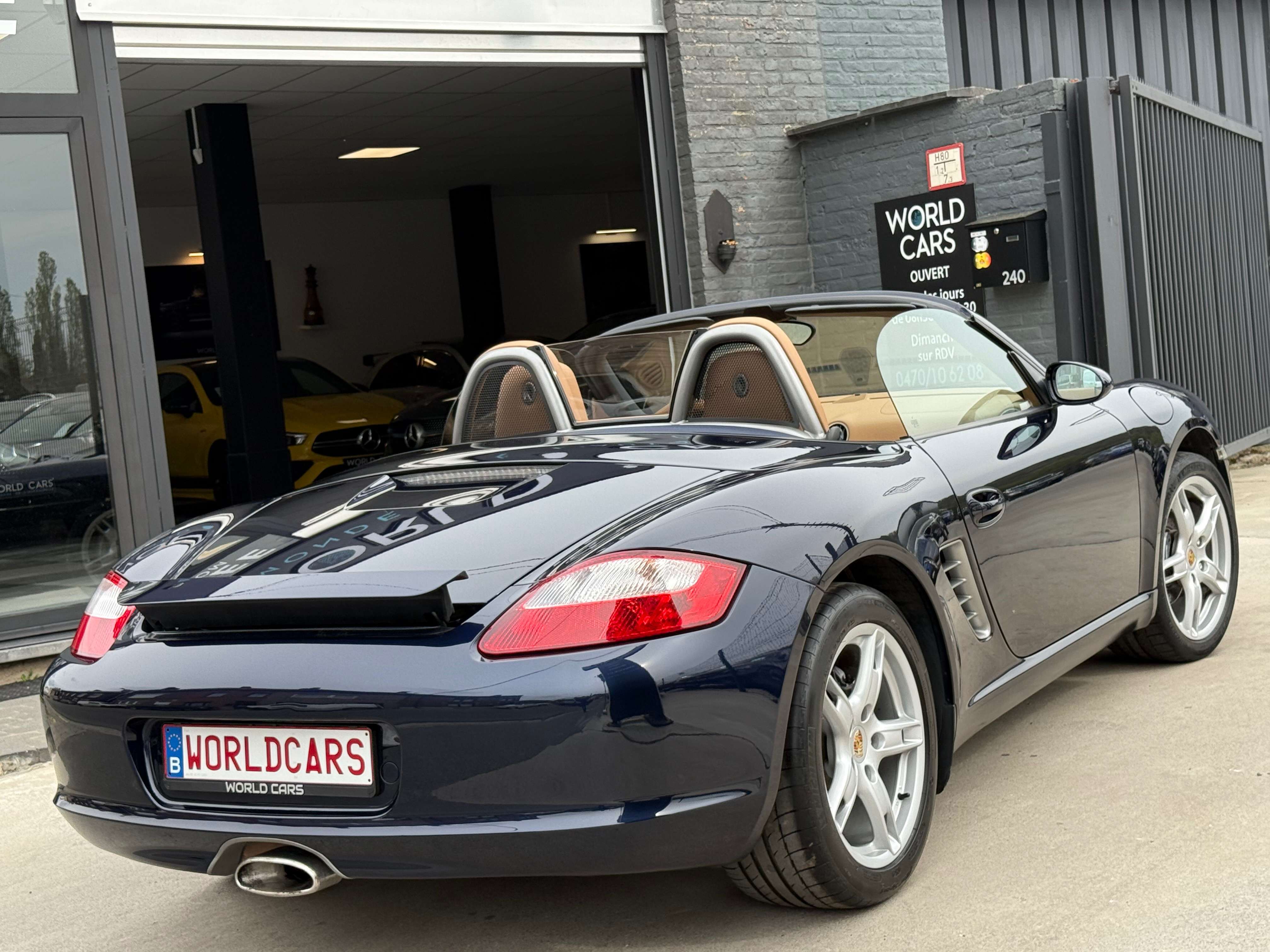 Porsche Boxster 2.7i Tiptronic S - NAVIGATION - CRUISE - XENON - FULL OPTION - GARANTIE 12MOIS