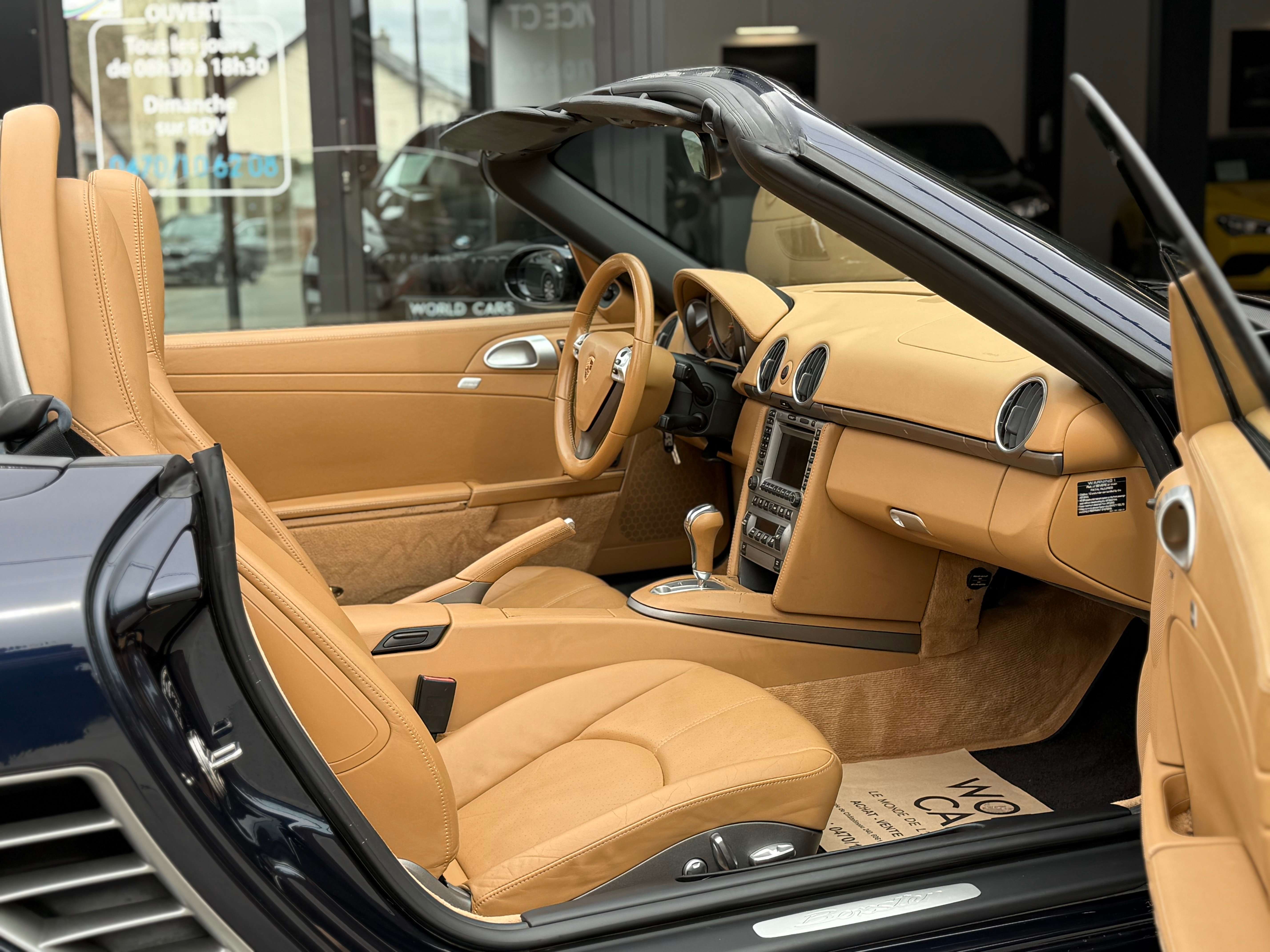 Porsche Boxster 2.7i Tiptronic S - NAVIGATION - CRUISE - XENON - FULL OPTION - GARANTIE 12MOIS