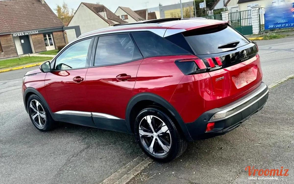 Peugeot 3008 PHASE 2 ALLURE PACK 1.2 TURBO 130 CV EAT8 TOIT OUVRANT ENTRETIEN A JOUR TBEG
