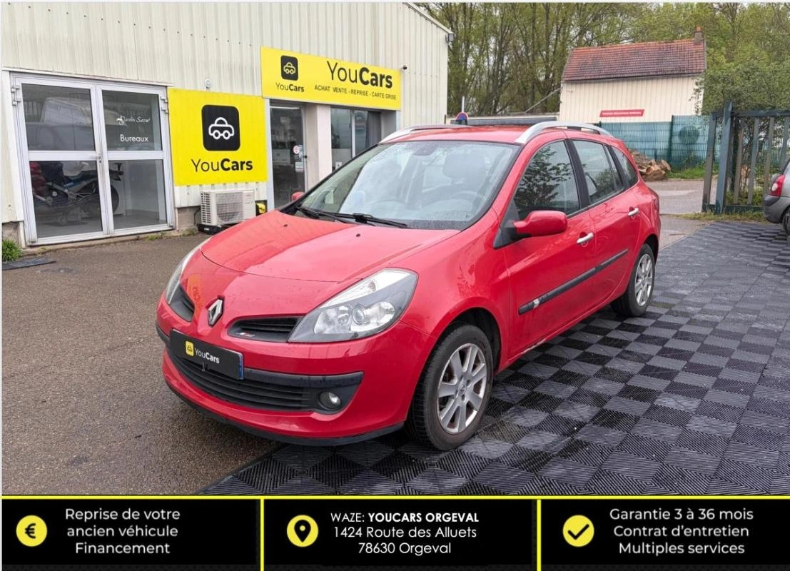 Renault Clio ESTATE 1.5 DCI 105 DYNAMIQUE - ENTRETIEN A JOUR CLIMATISATION BOITE 6