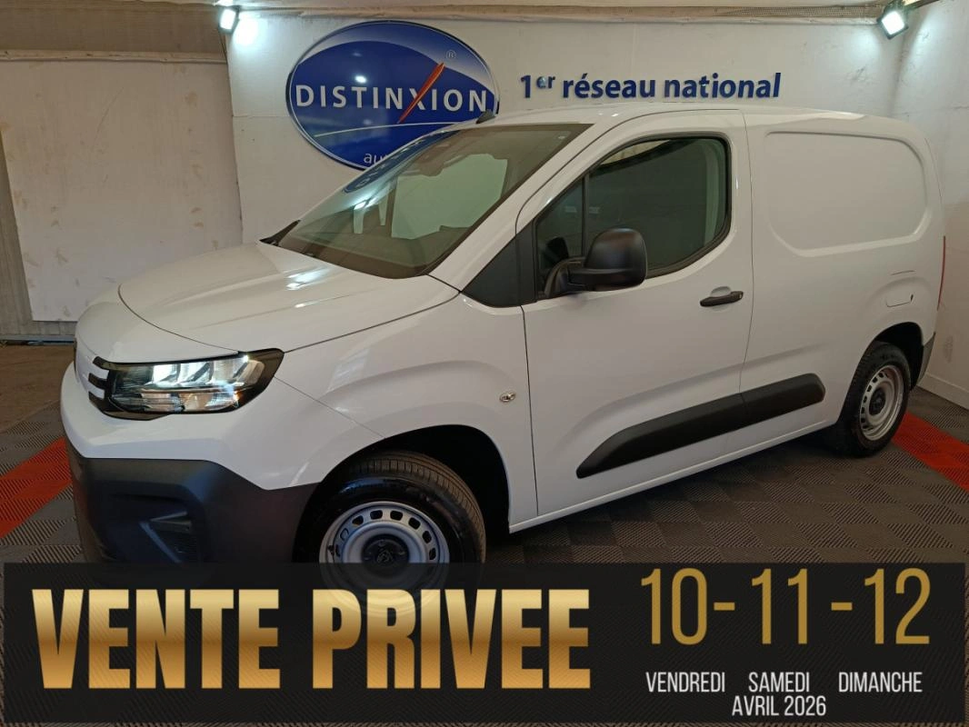 Peugeot Partner III Taille M 650kg BlueHDi 100 S&S BVM6