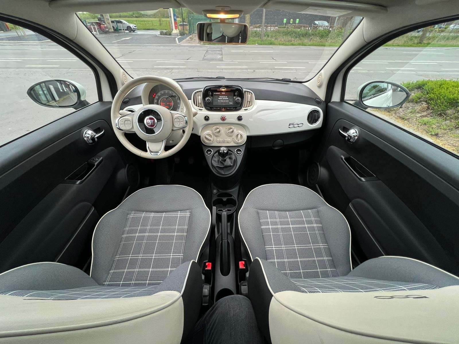 Fiat 500 500 1.2i GARANTI ECRAN USB BLUETOOTH