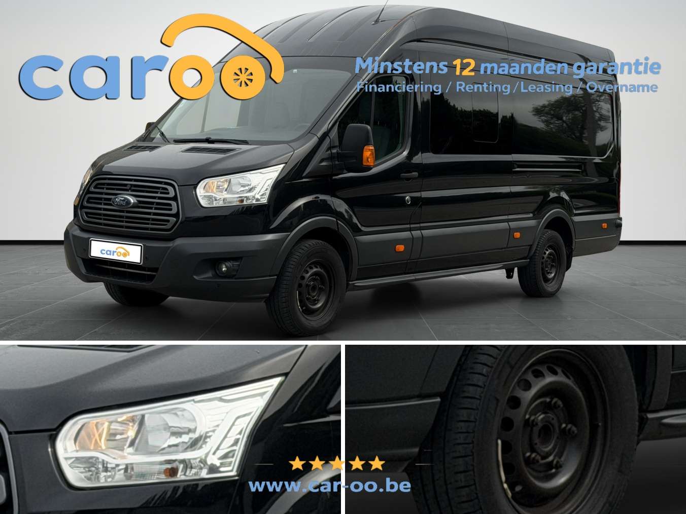 Ford Transit 2.0 TDCI L4H3 *6 PLAATSEN - GARANTIE - CRUISE - NAVI*