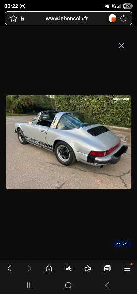 Porsche Targa 911 targa cabriolet