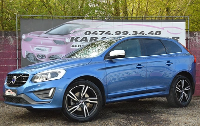 Volvo XC60 2.0D R-design BOITE AUT NAV CAM CRUIS CLIM 75.022KM
