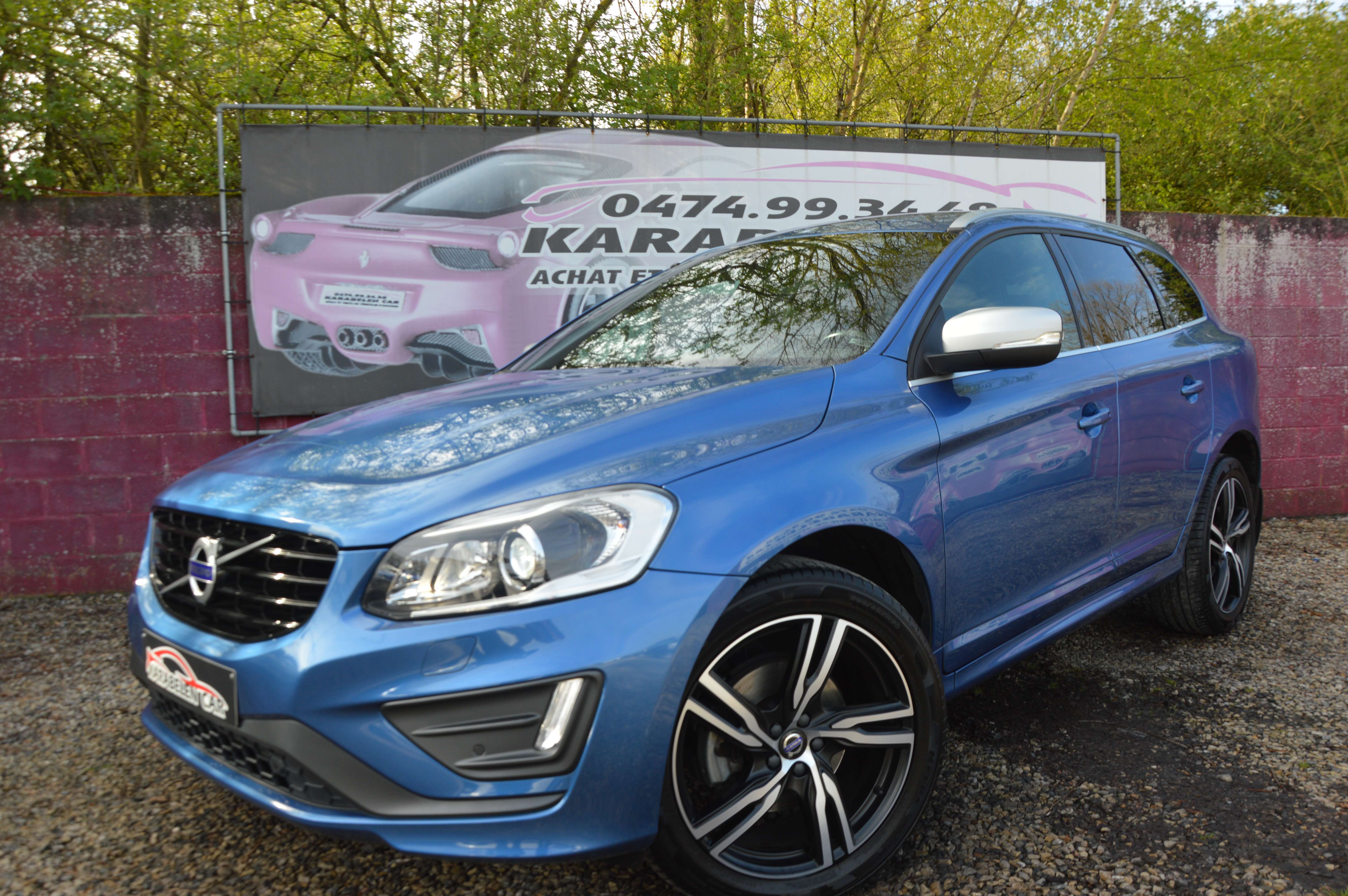 Volvo XC60 2.0D R-design BOITE AUT NAV CAM CRUIS CLIM 75.022KM