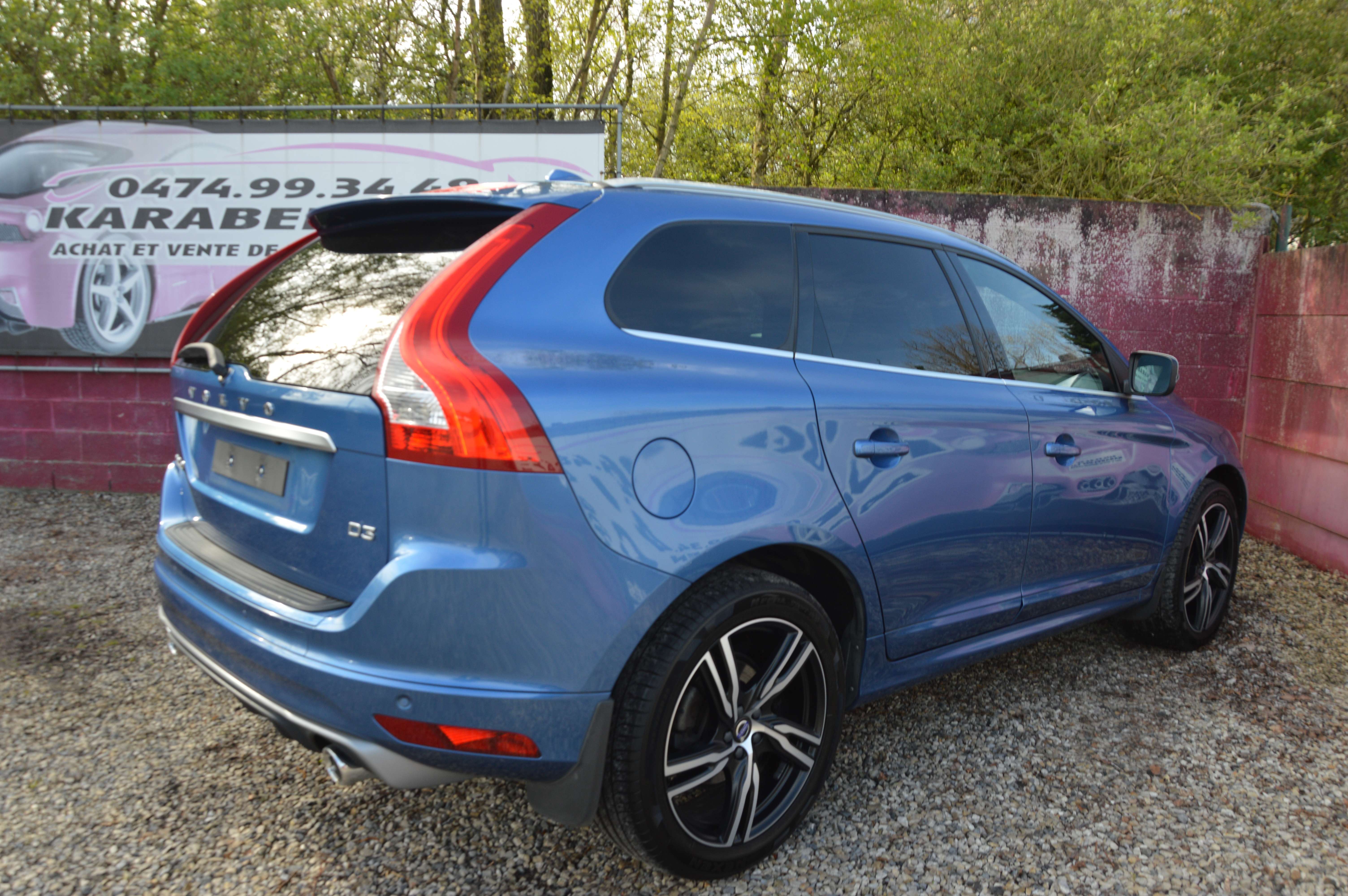 Volvo XC60 2.0D R-design BOITE AUT NAV CAM CRUIS CLIM 75.022KM