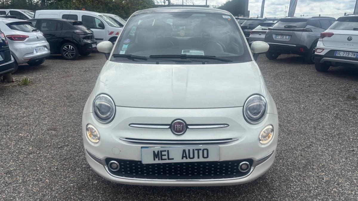Fiat 500 1.2 70 STAR TOIT PANORAMIQUE 6658 Hors Taxes 1ére main !