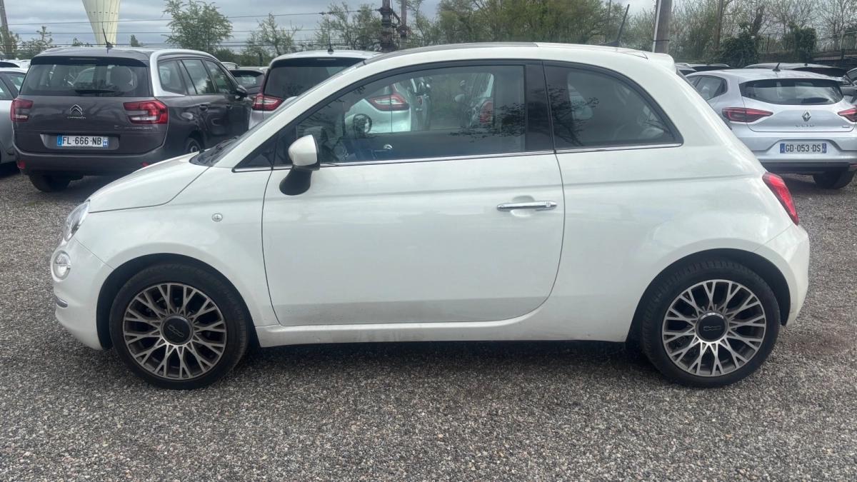Fiat 500 1.2 70 STAR TOIT PANORAMIQUE 6658 Hors Taxes 1ére main !