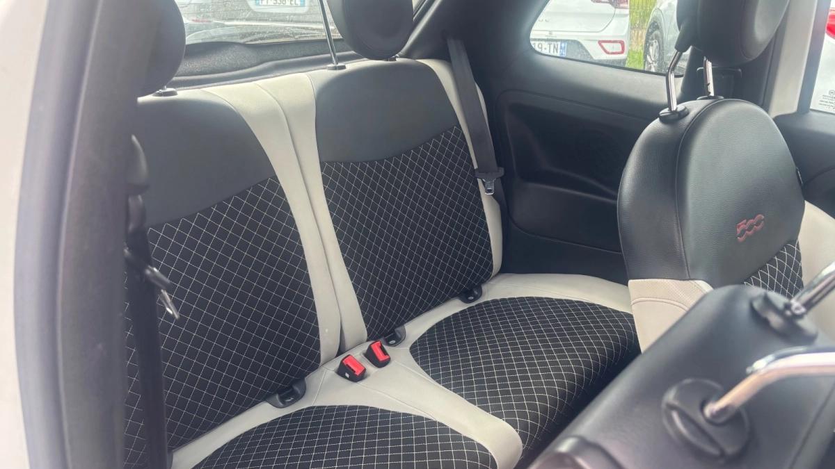 Fiat 500 1.2 70 STAR TOIT PANORAMIQUE 6658 Hors Taxes 1ére main !