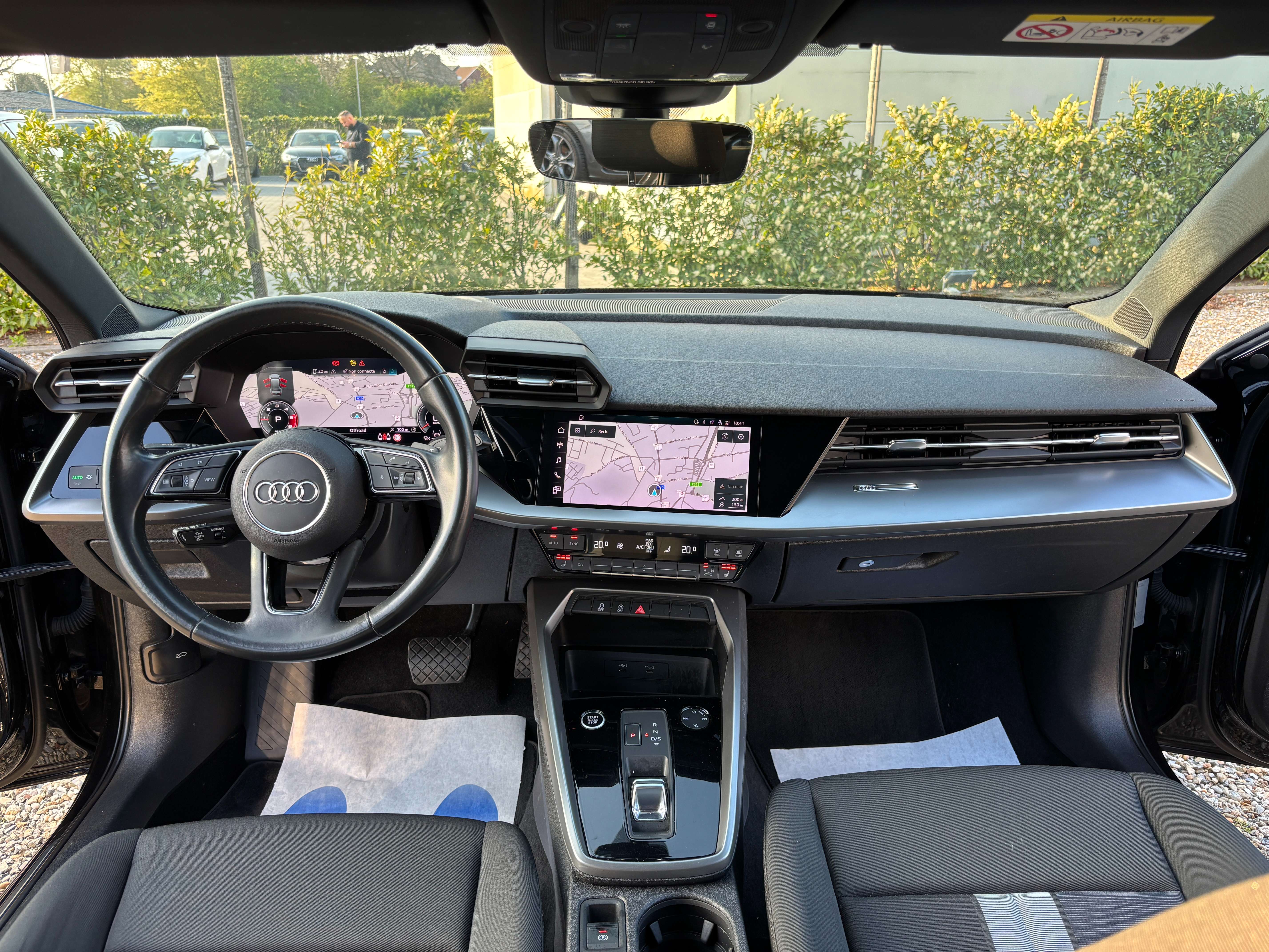 Audi A3 2.0 TDi *CARPLAY*SIEGE CHAUFF*XENON*LANE ASSIST*GARANTIE*