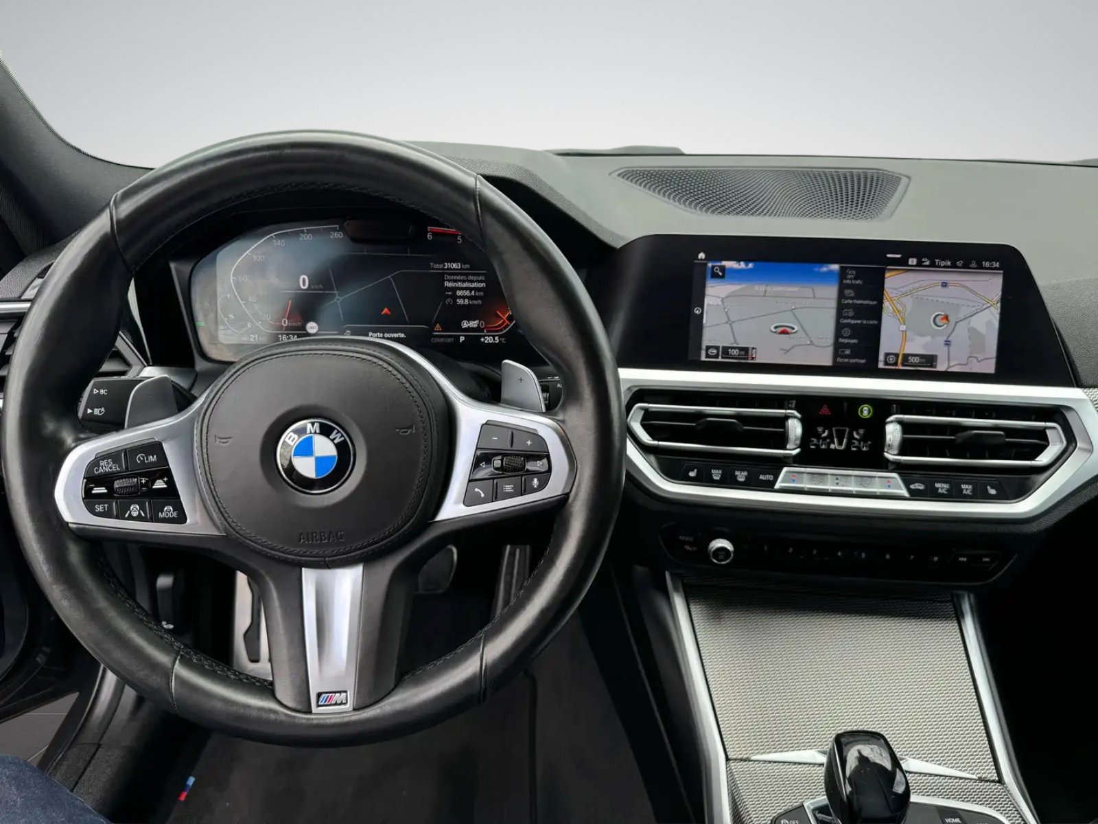 BMW 330 dAS AdBlue // PACK M // CUIR / CAMERA 360 /