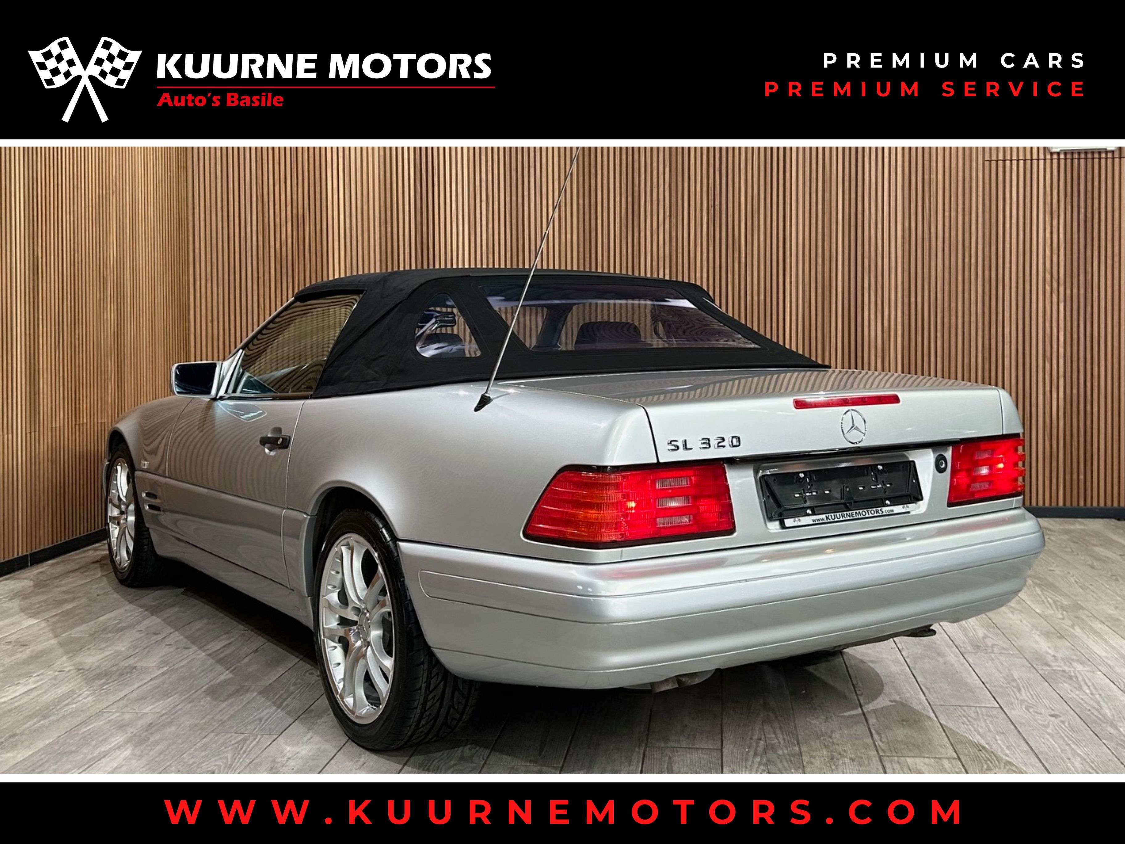 Mercedes-Benz SL 320 Alu18"/Leder/Cruise/VerwZet *Bijna Oldtimer!*