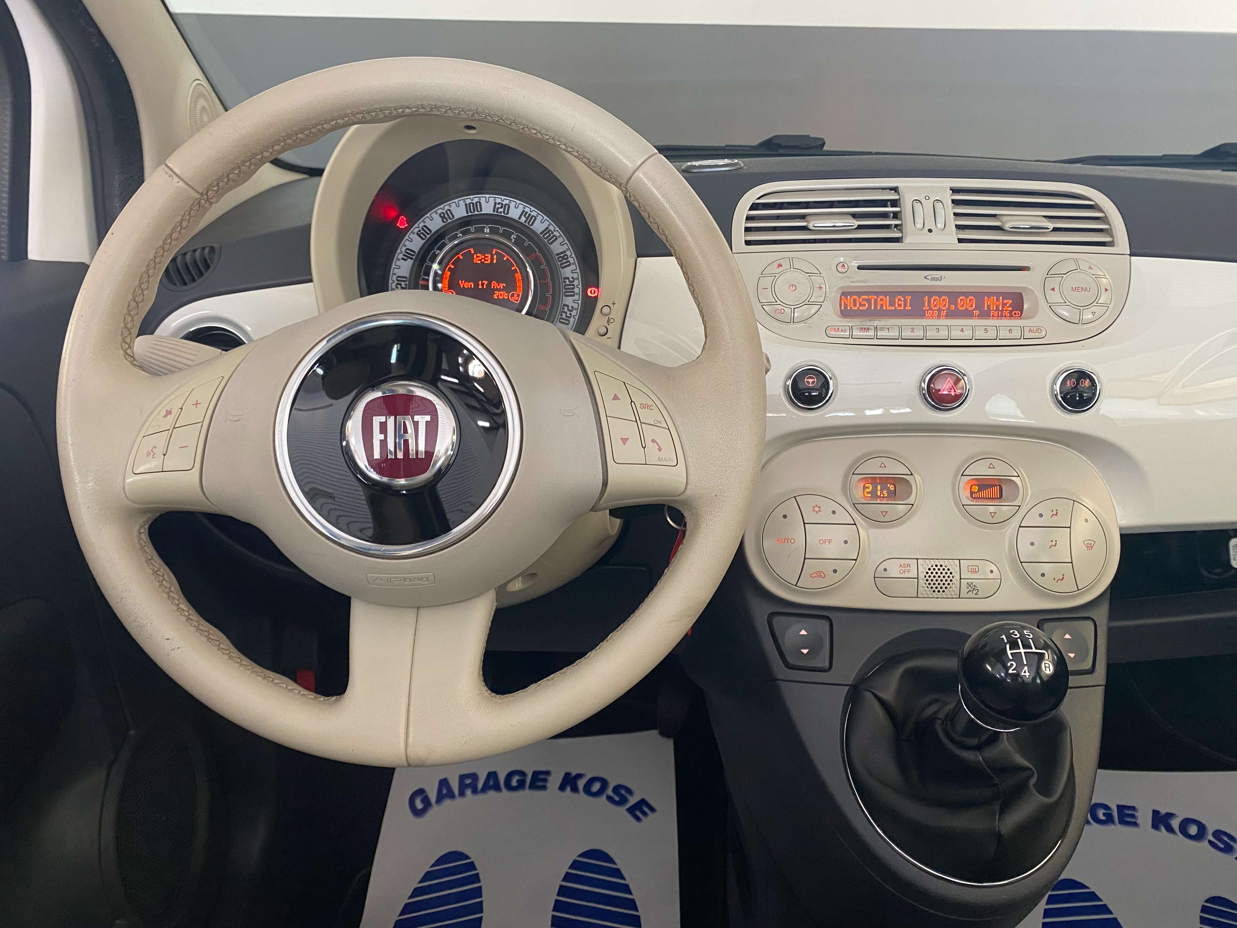Fiat 500C 1.2i Lounge // NEUVE+CABRIOLET +PRET A IMMATRICULLER //