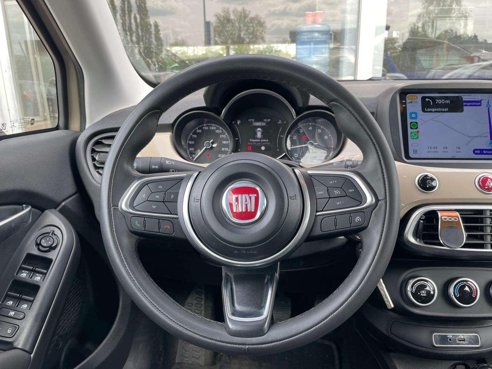 Fiat 500X 500X 1.6i 276€ PAR MOIS  CREDIT 0% SANS FRAIS/CARPLAY/CAMERA/FULL/LED/GPS