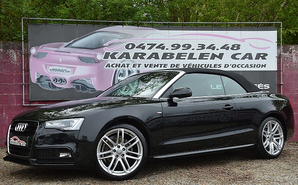 Audi A5 Cabriolet 1.8TFSI S-LINE BOITE AUT NAV 23.124KM