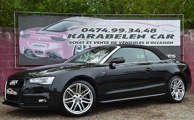 Audi A5 Cabriolet 1.8TFSI S-LINE BOITE AUT NAV 23.124KM