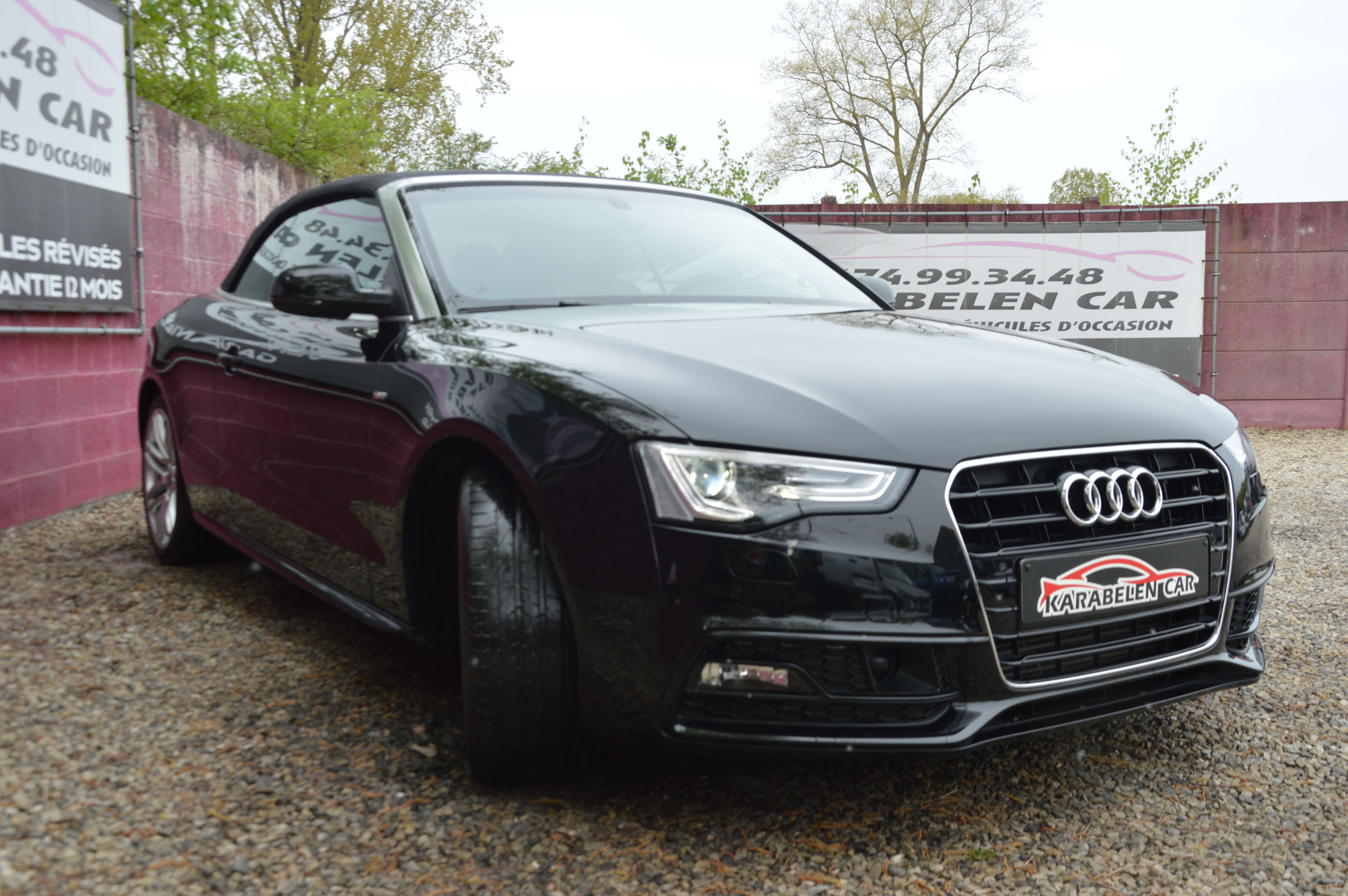 Audi A5 Cabriolet 1.8TFSI S-LINE BOITE AUT NAV 23.124KM
